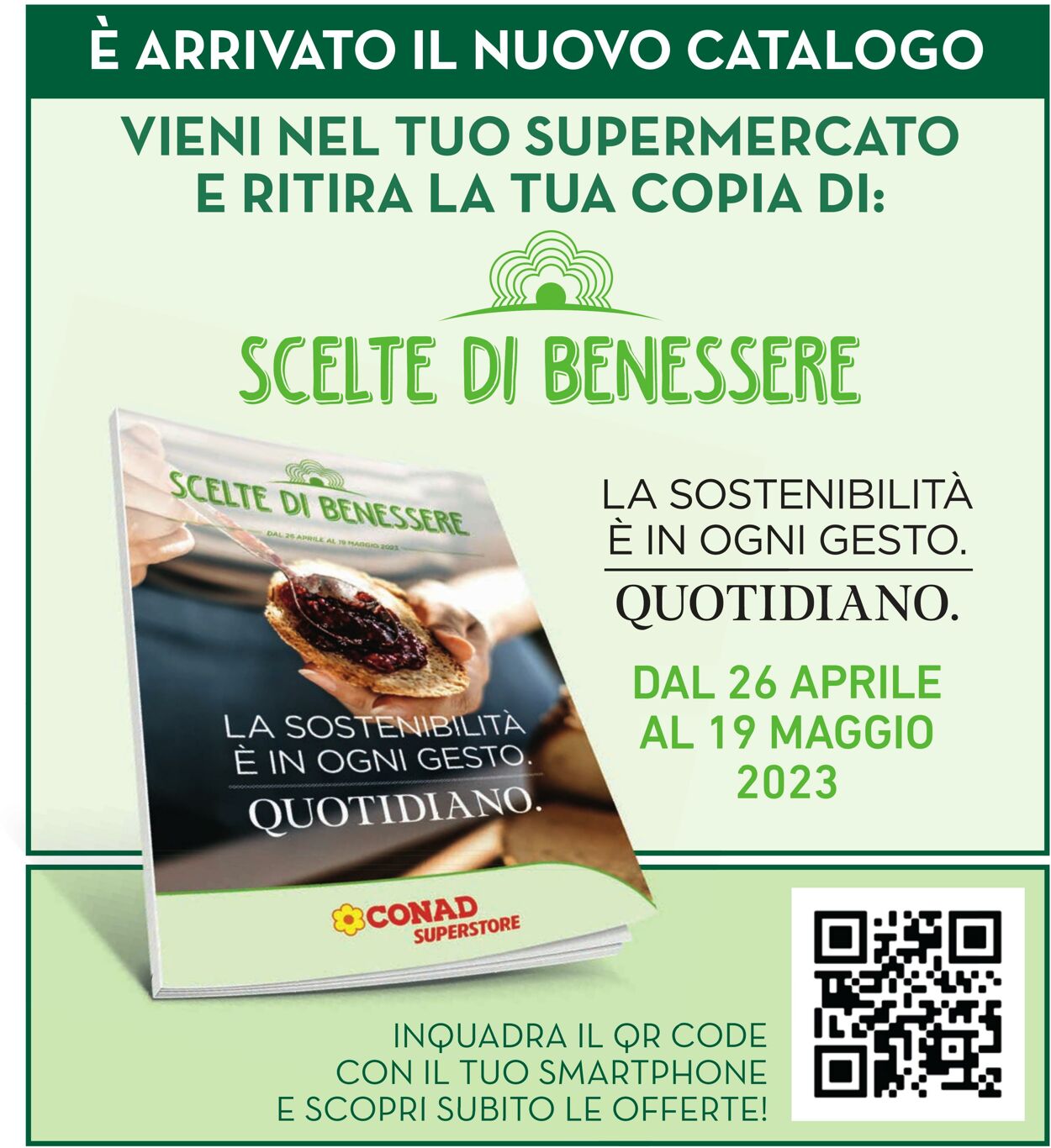 Volantino Conad 26.04.2023 - 07.05.2023