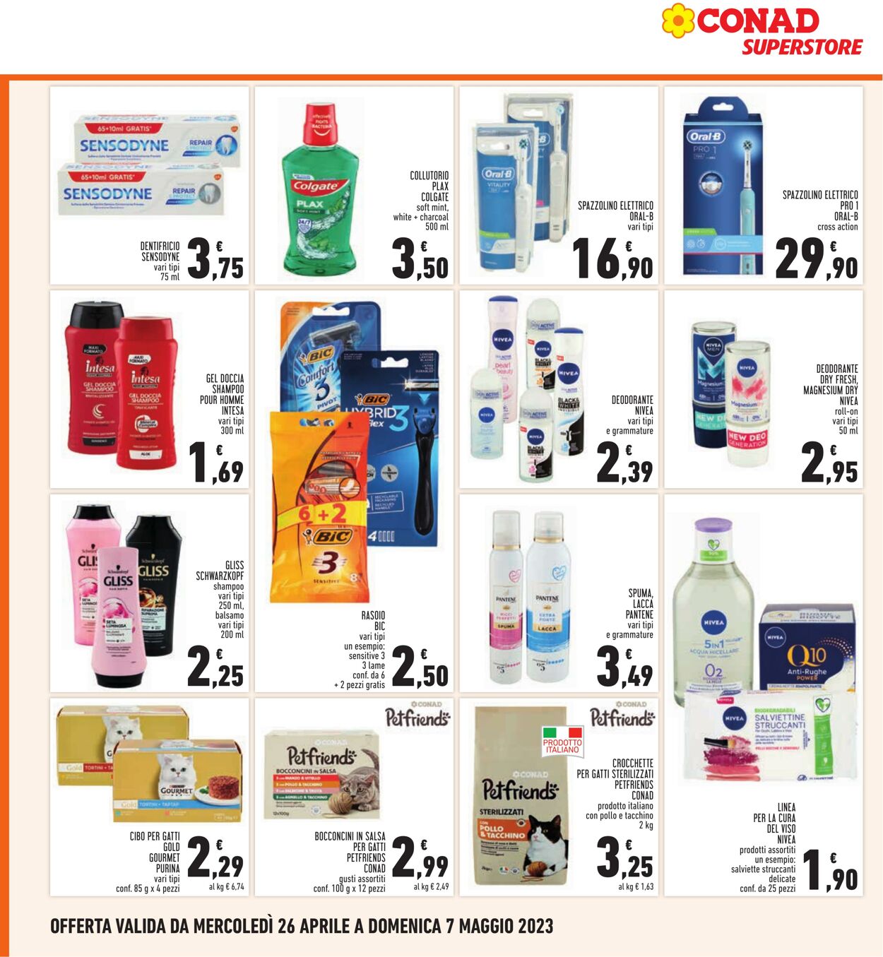 Volantino Conad 26.04.2023 - 07.05.2023