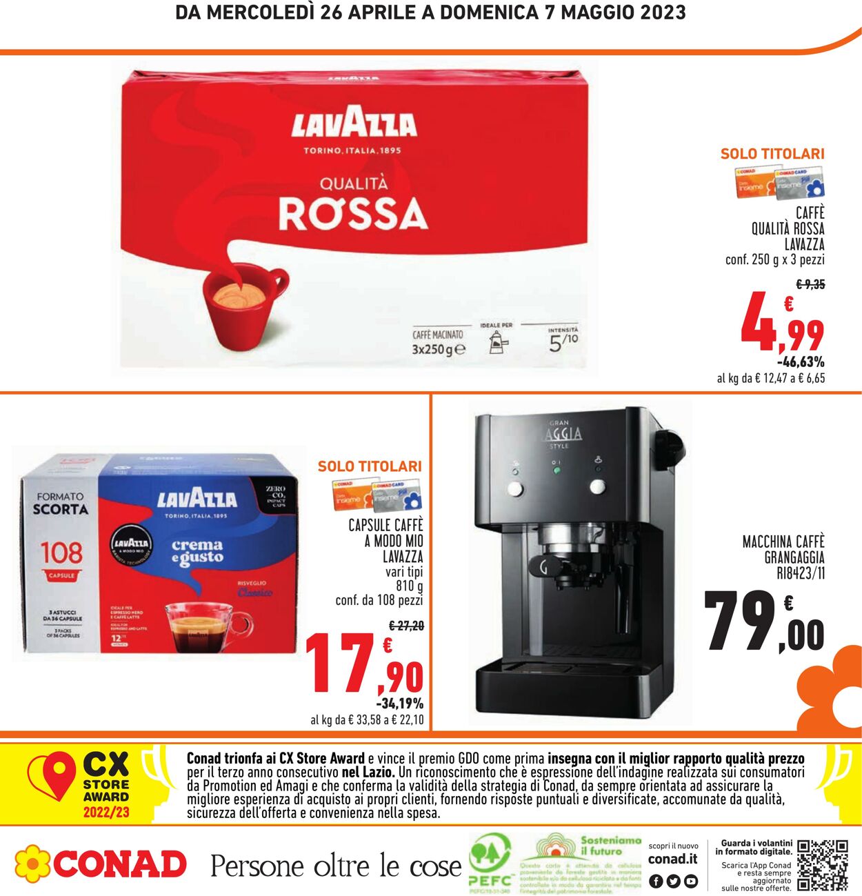 Volantino Conad 26.04.2023 - 07.05.2023