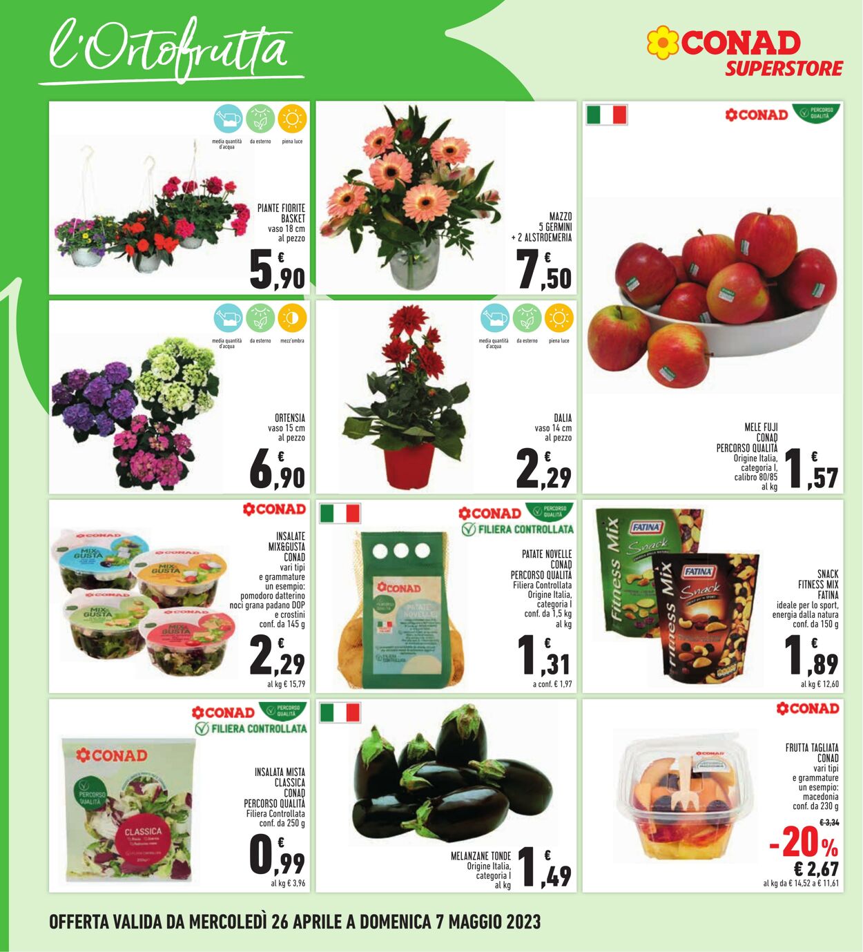 Volantino Conad 26.04.2023 - 07.05.2023