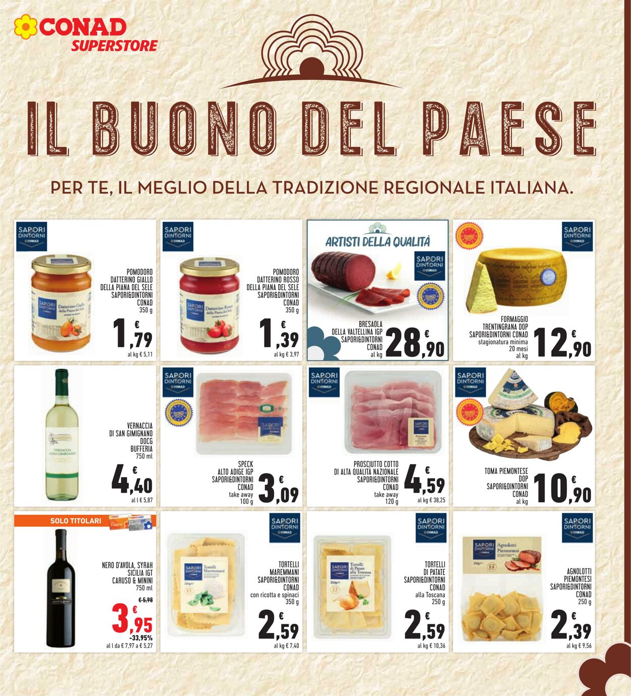 Volantino Conad 26.04.2023 - 07.05.2023