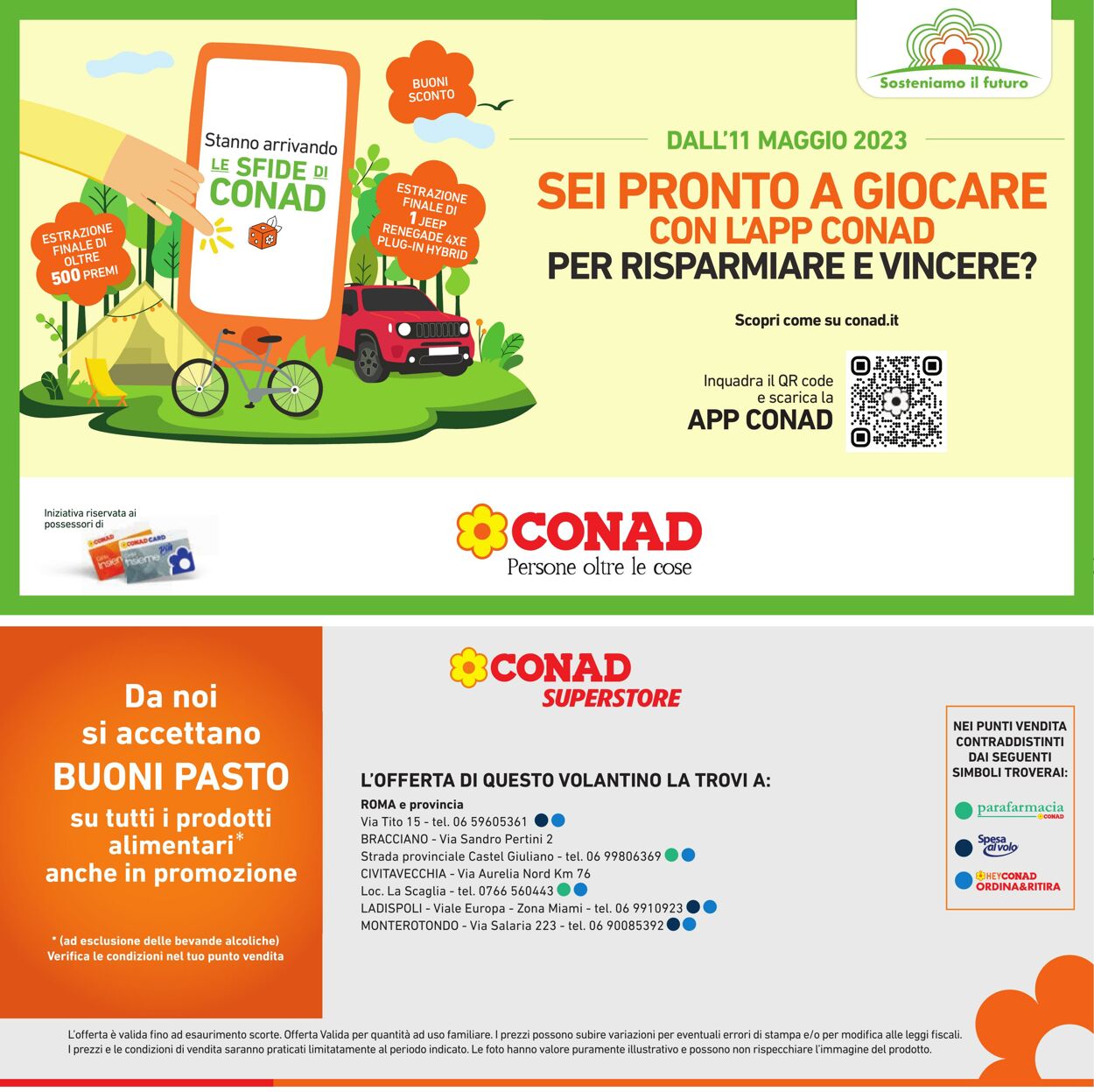 Volantino Conad 26.04.2023 - 07.05.2023