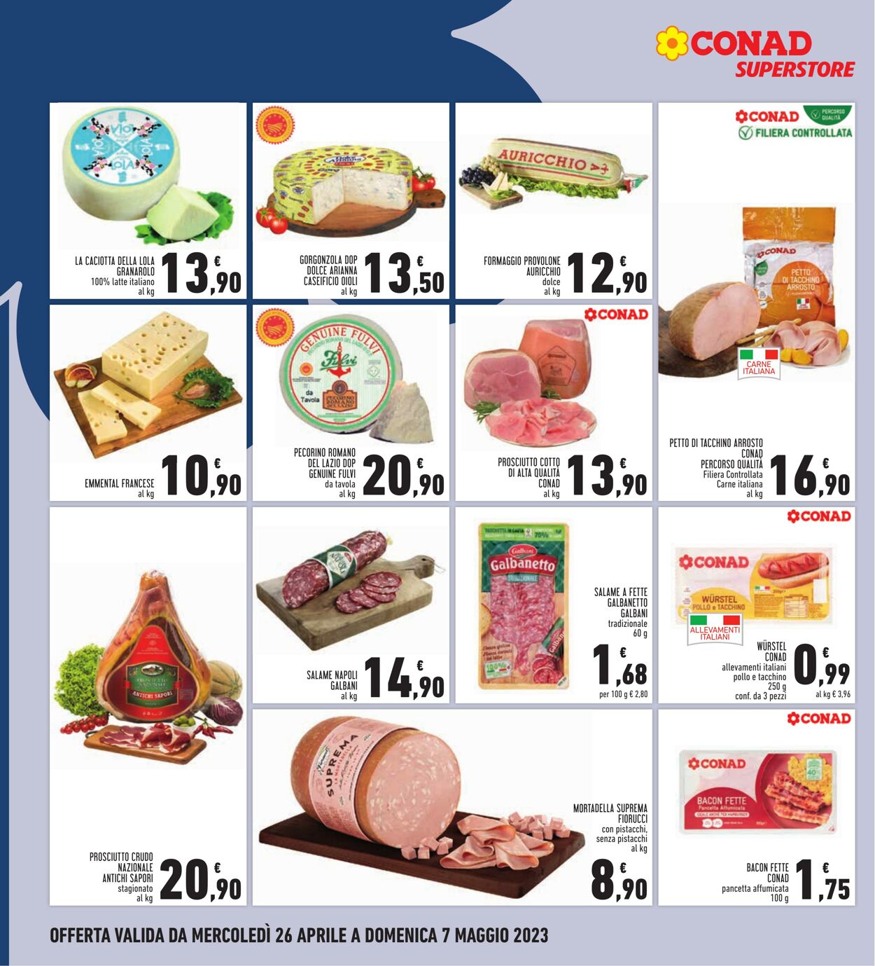 Volantino Conad 26.04.2023 - 07.05.2023