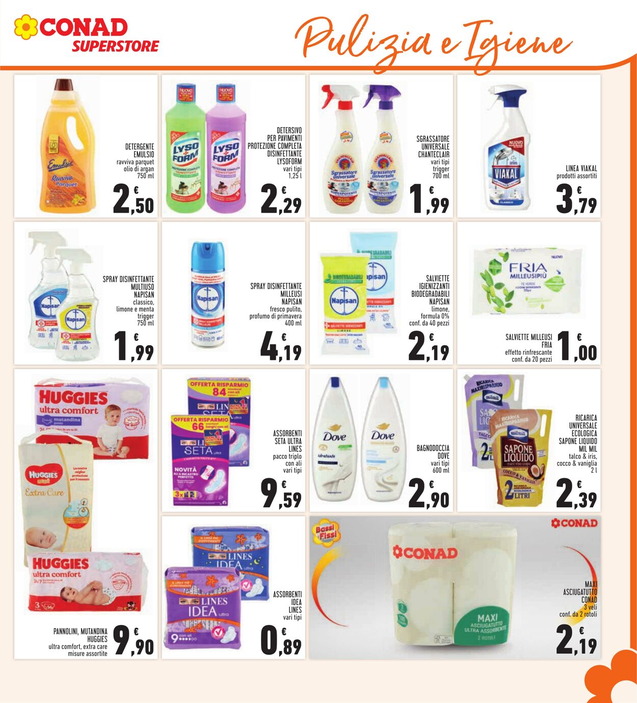 Volantino Conad 26.04.2023 - 07.05.2023