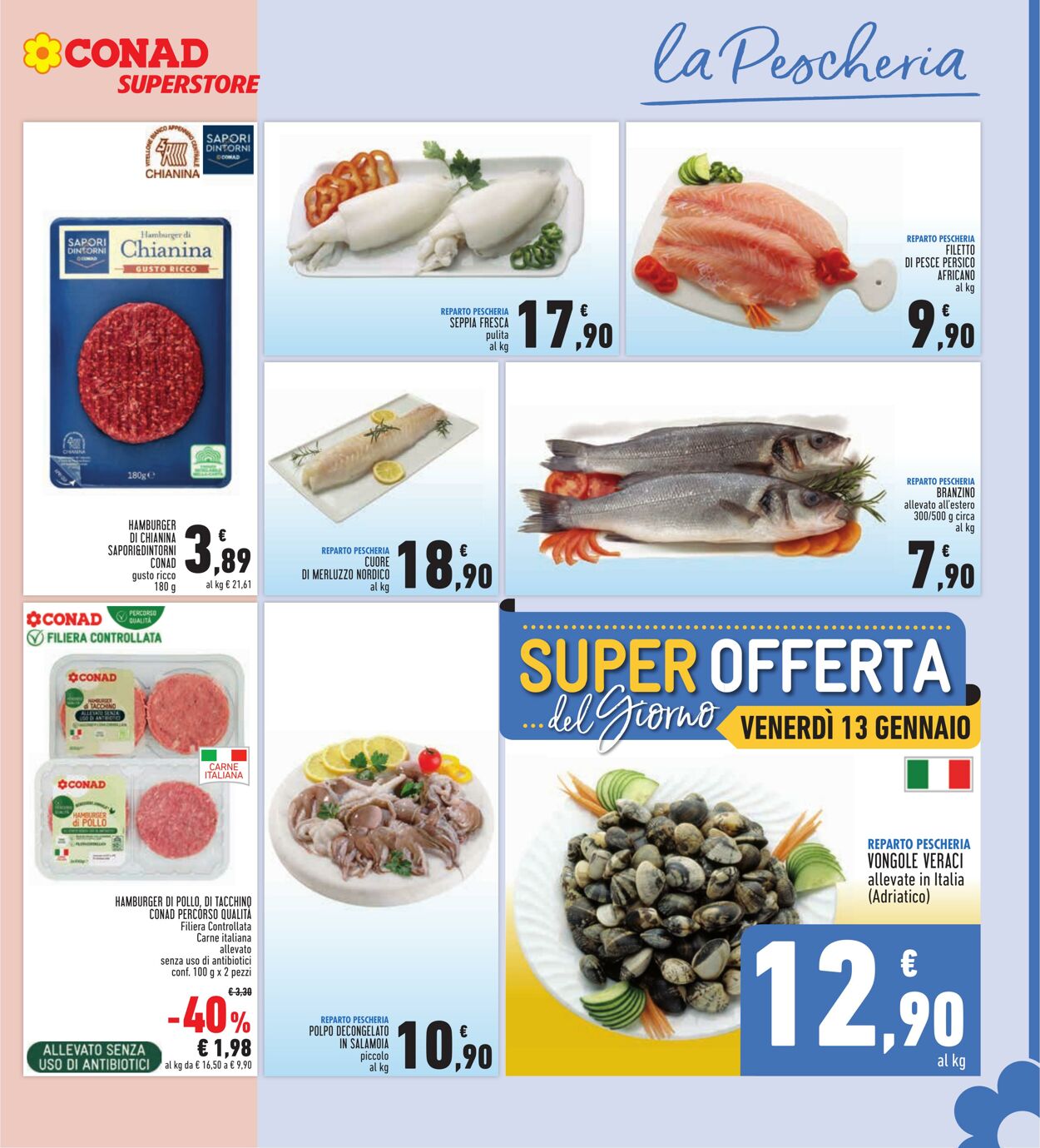 Volantino Conad 04.01.2023 - 15.01.2023