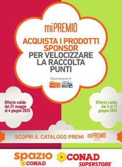 Volantino Conad 21.05.2025 - 17.06.2025