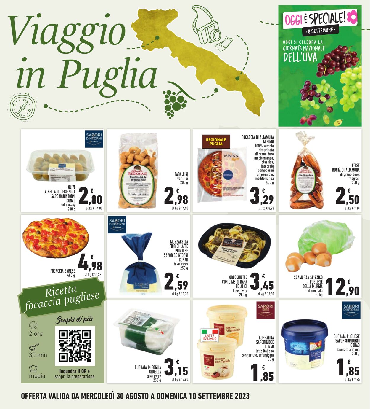 Volantino Conad 30.08.2023 - 10.09.2023