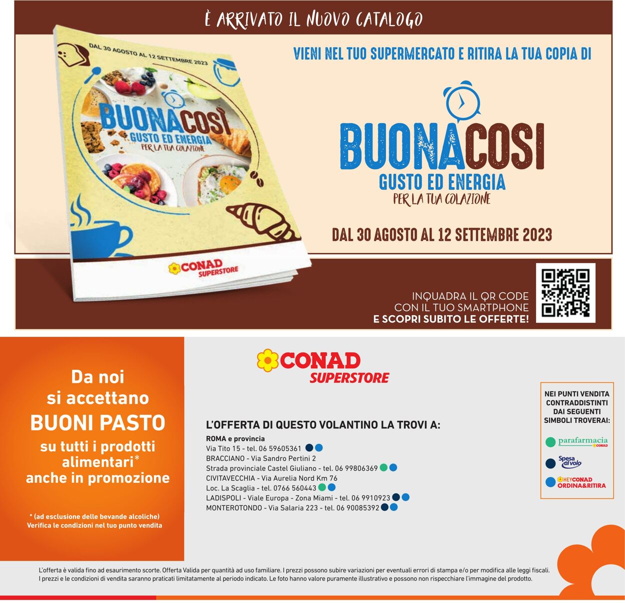 Volantino Conad 30.08.2023 - 10.09.2023