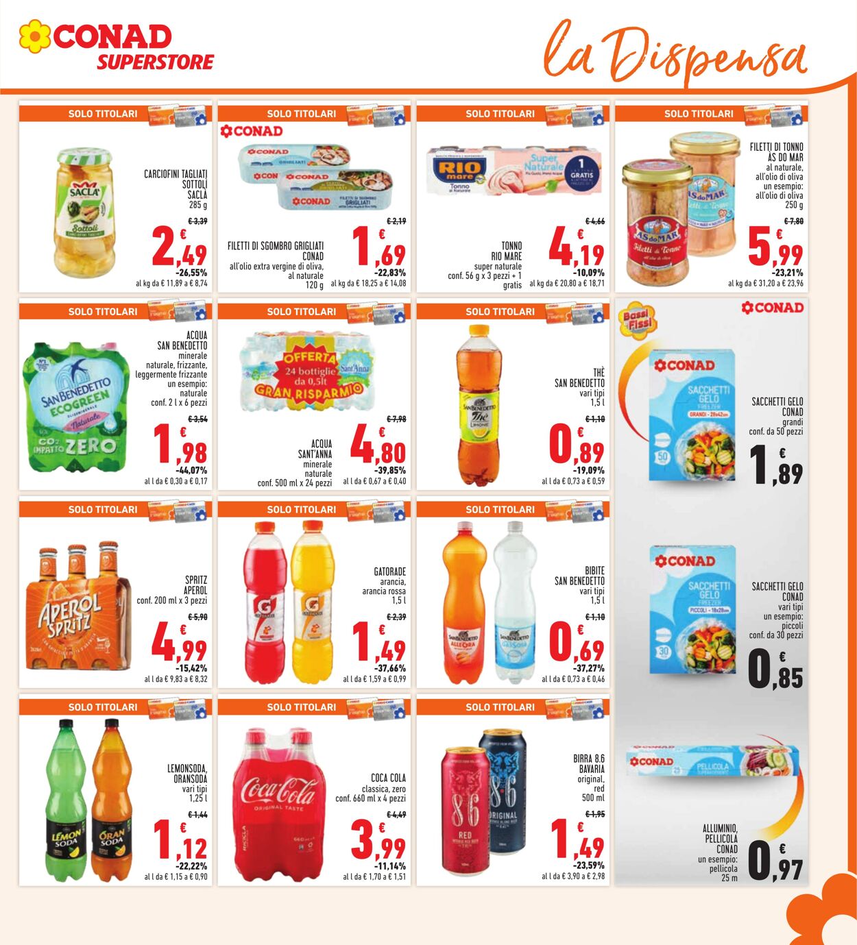 Volantino Conad 30.08.2023 - 10.09.2023