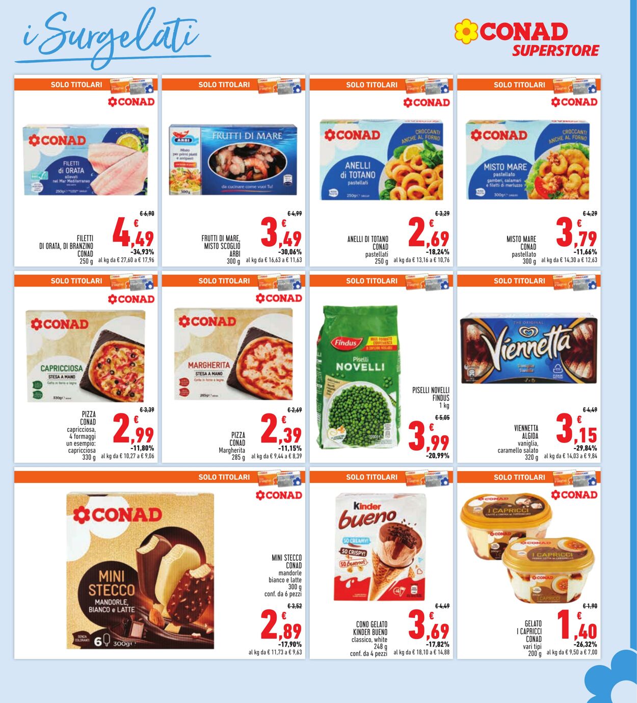 Volantino Conad 30.08.2023 - 10.09.2023