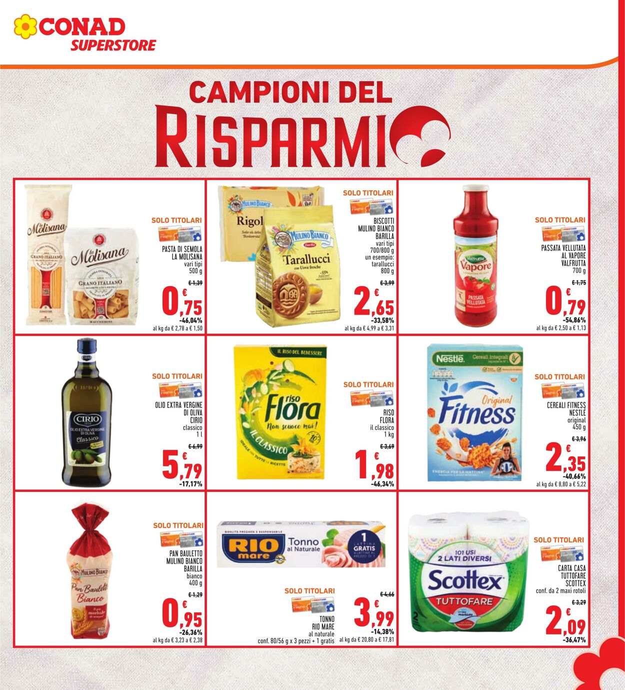 Volantino Conad 30.08.2023 - 10.09.2023