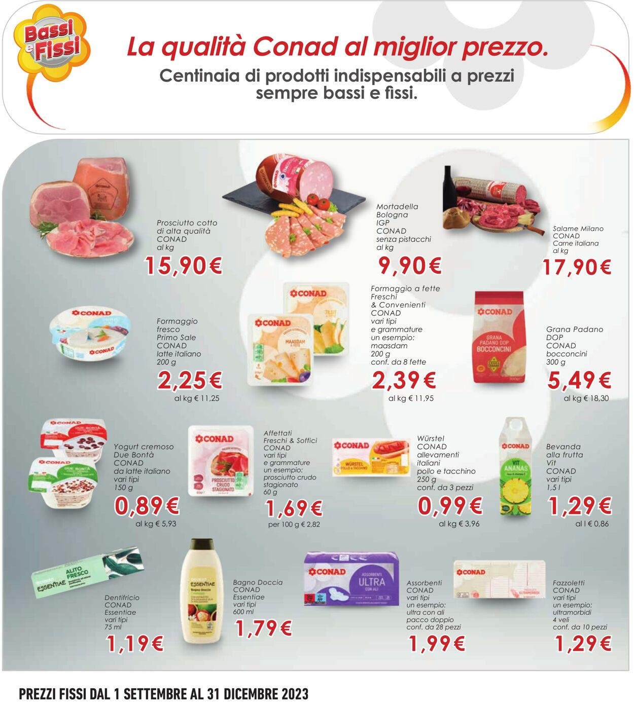 Volantino Conad 30.08.2023 - 10.09.2023