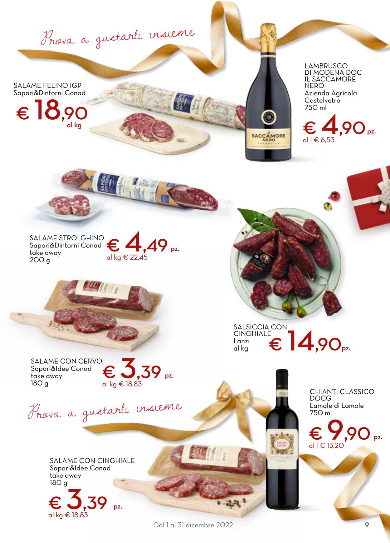 Volantino Conad 01.12.2022 - 31.12.2022