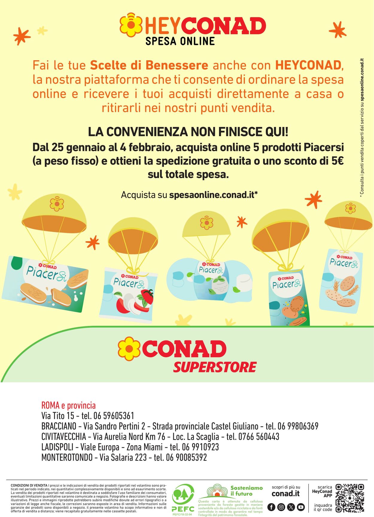 Volantino Conad 25.01.2024 - 17.02.2024