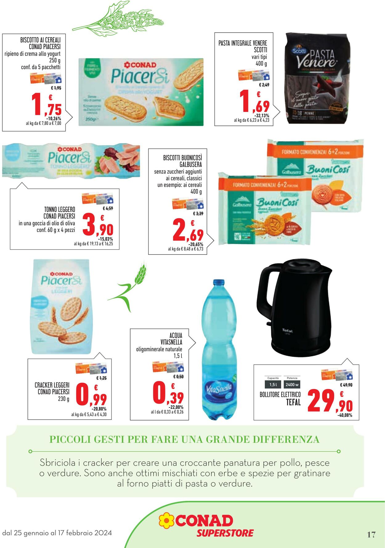 Volantino Conad 25.01.2024 - 17.02.2024