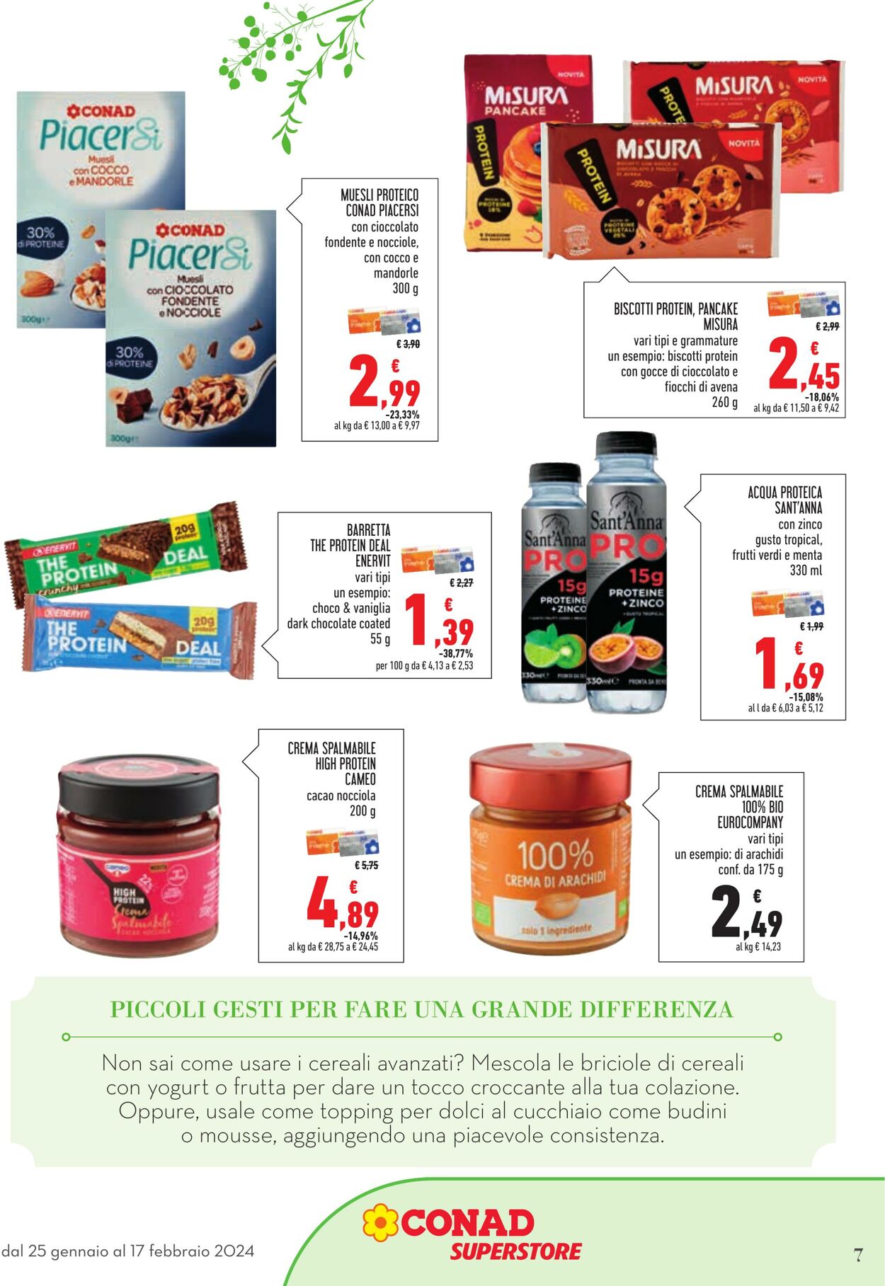 Volantino Conad 25.01.2024 - 17.02.2024