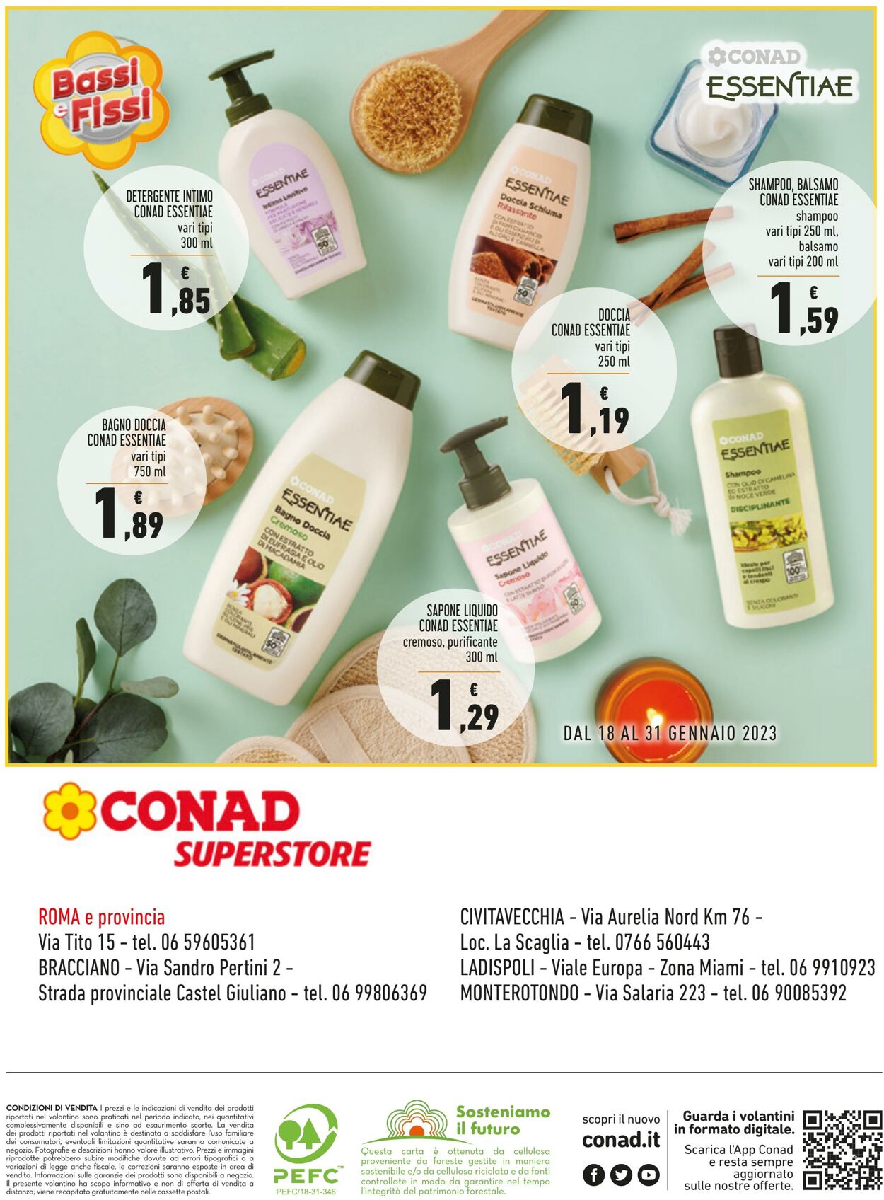 Volantino Conad 18.01.2023 - 31.01.2023