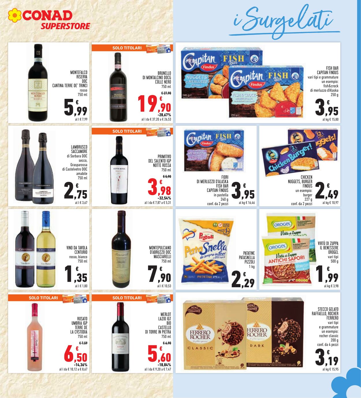 Volantino Conad 16.11.2022 - 27.11.2022