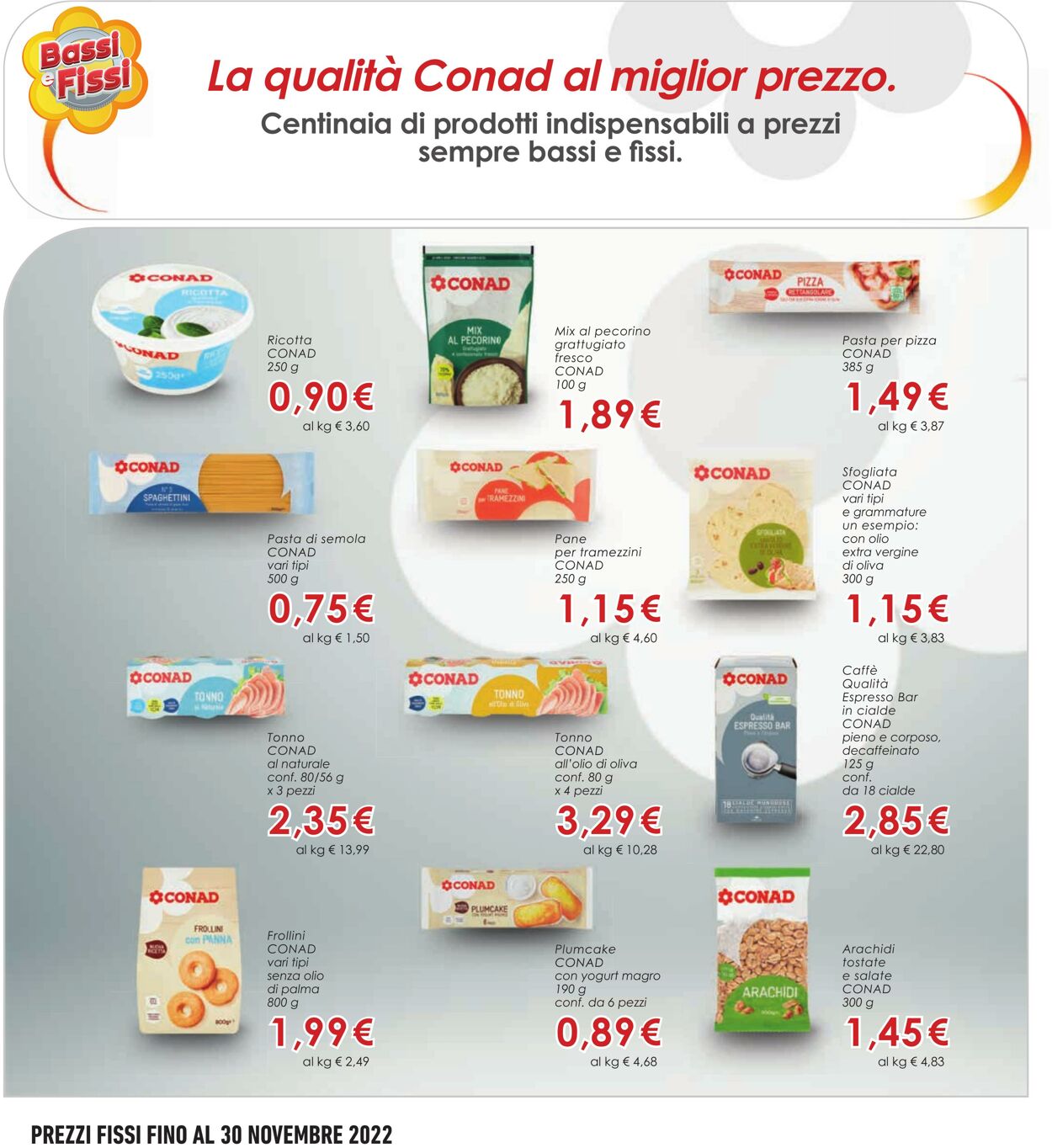 Volantino Conad 16.11.2022 - 27.11.2022