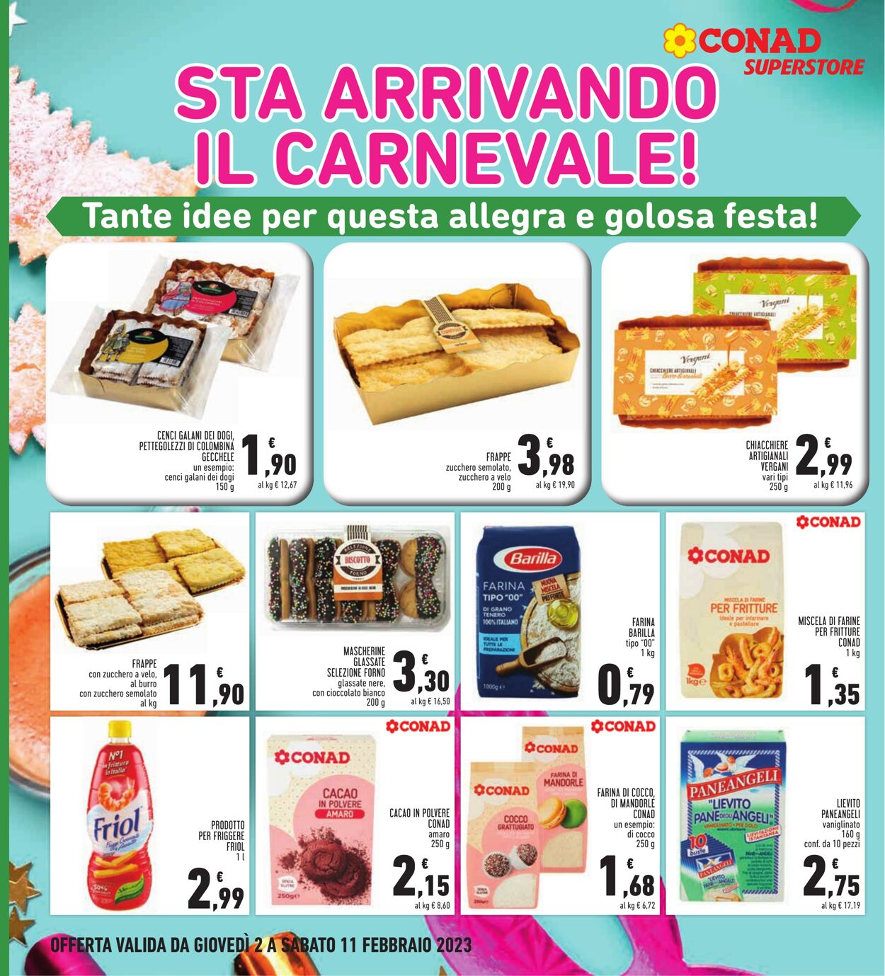 Volantino Conad 02.02.2023 - 11.02.2023