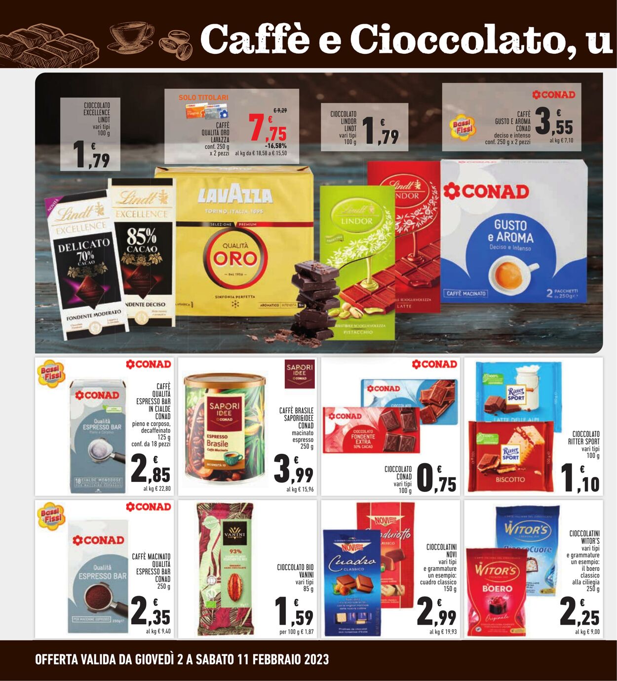 Volantino Conad 02.02.2023 - 11.02.2023