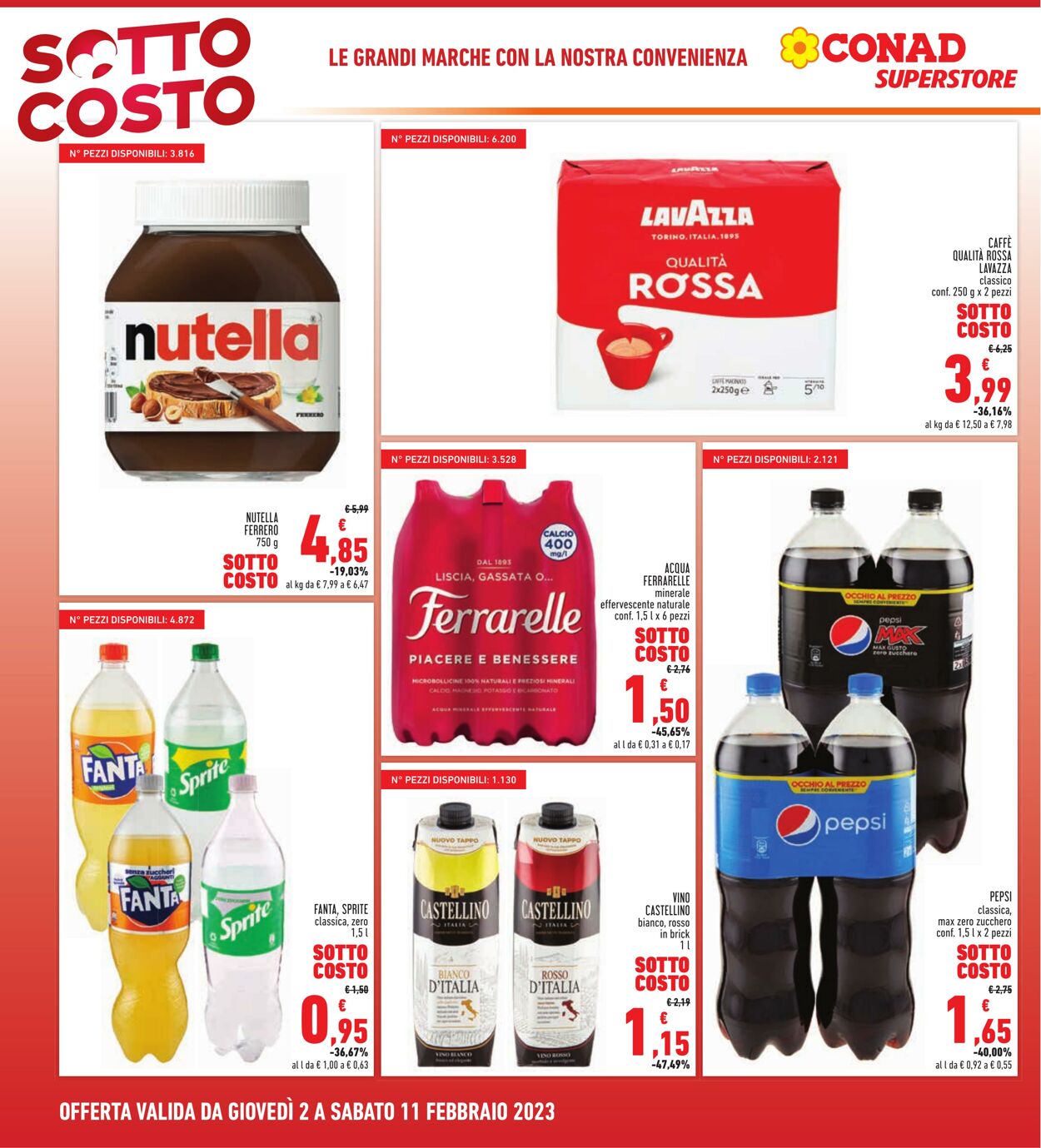 Volantino Conad 02.02.2023 - 11.02.2023