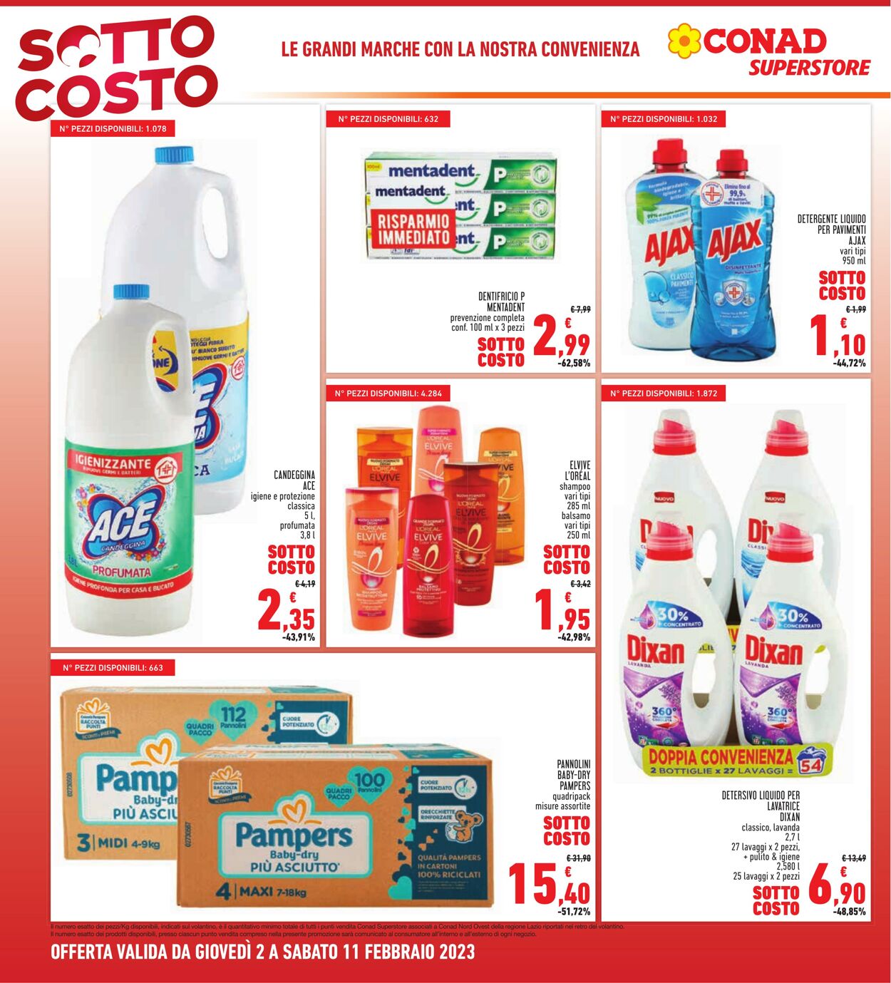 Volantino Conad 02.02.2023 - 11.02.2023