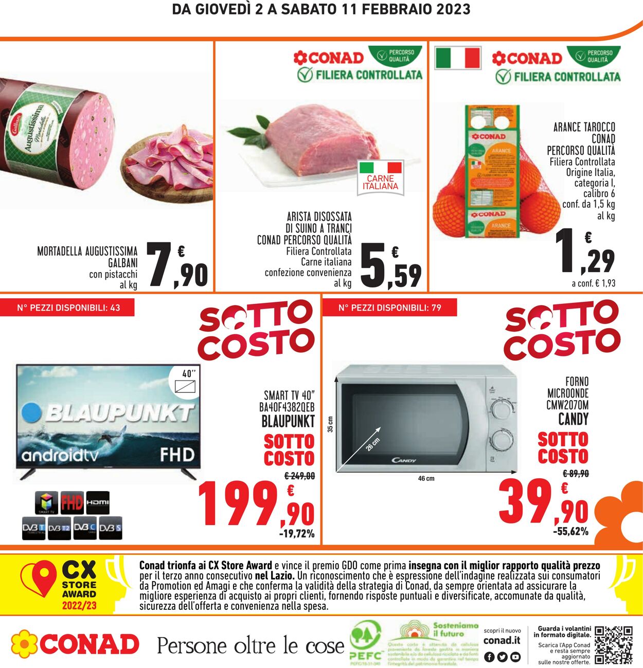 Volantino Conad 02.02.2023 - 11.02.2023