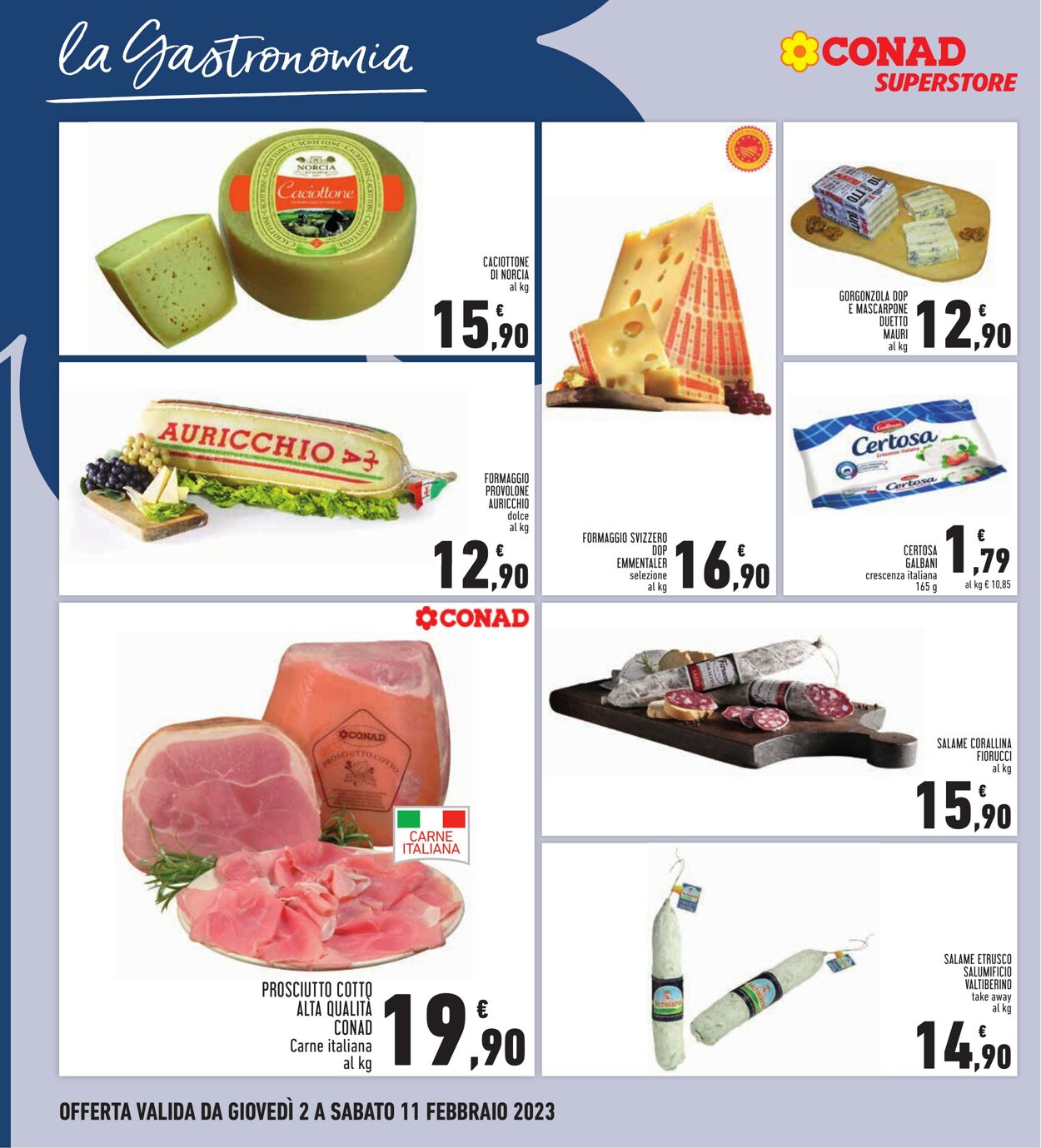 Volantino Conad 02.02.2023 - 11.02.2023