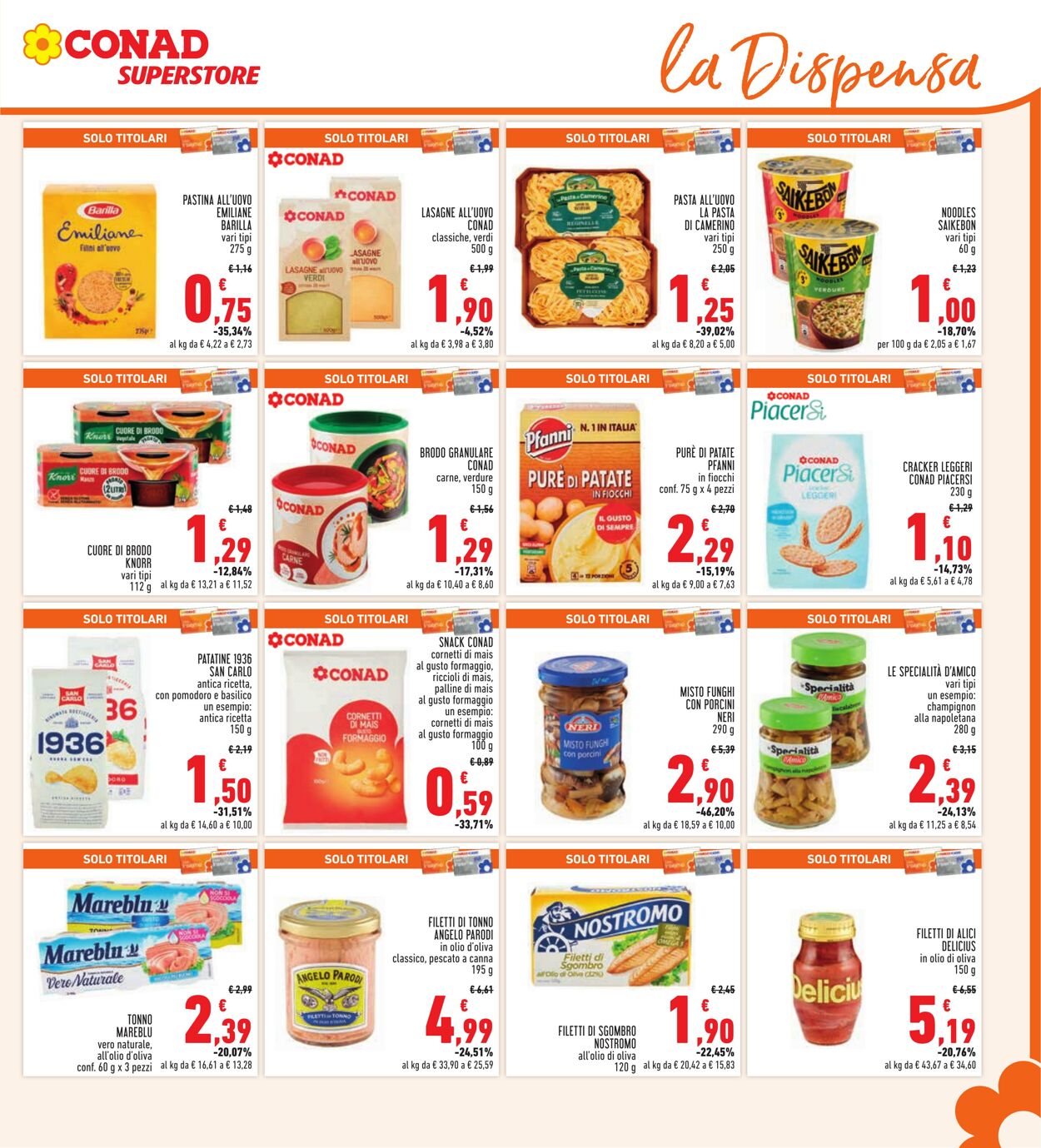 Volantino Conad 01.12.2023 - 10.12.2023