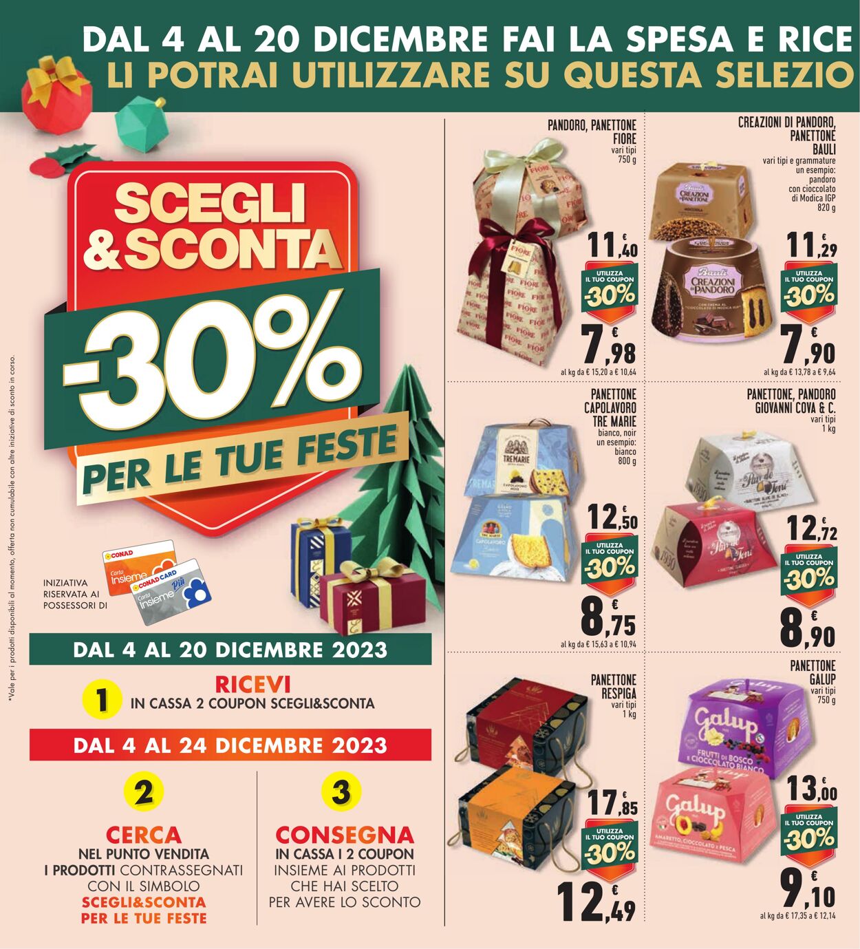 Volantino Conad 01.12.2023 - 10.12.2023