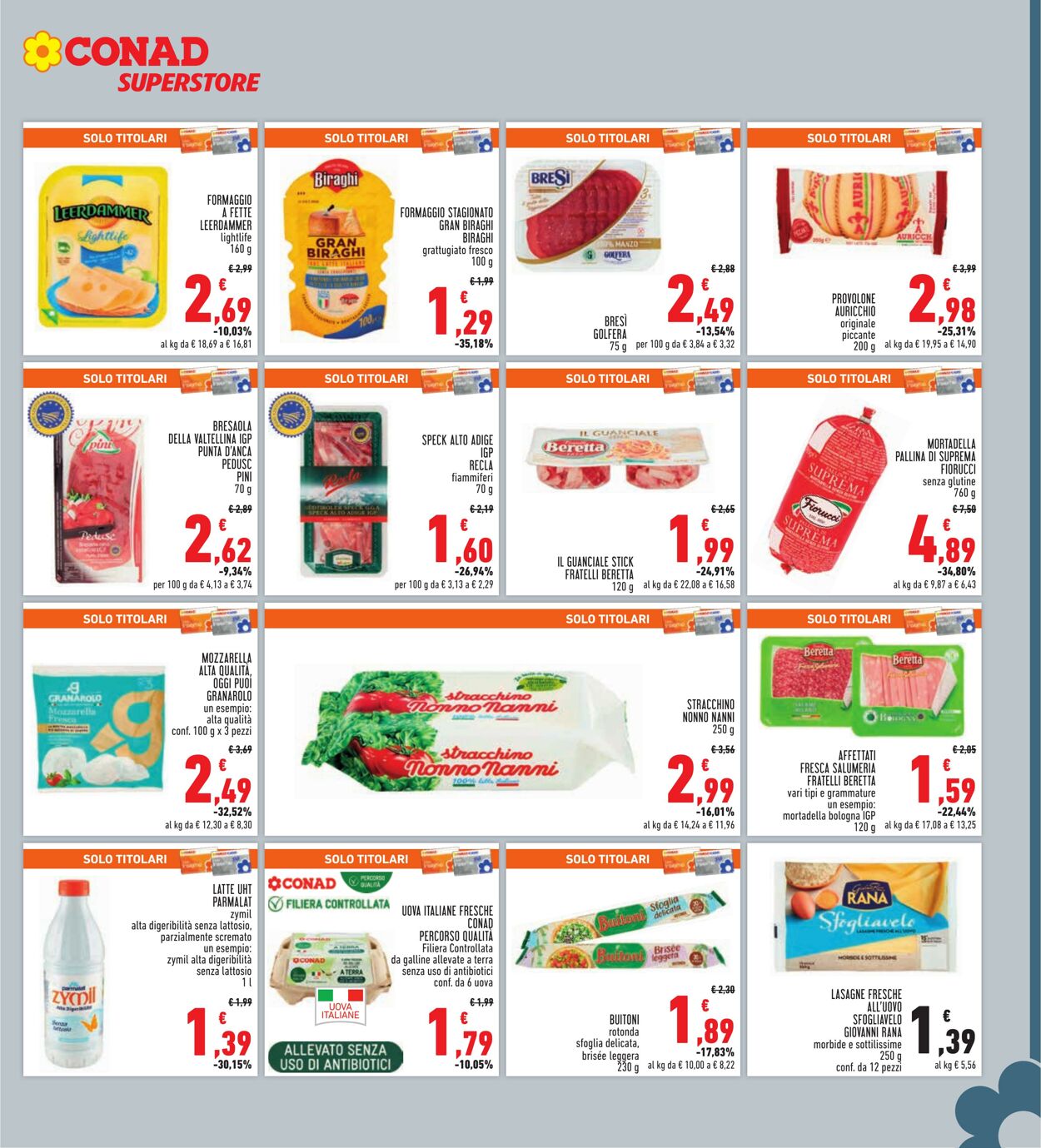 Volantino Conad 01.12.2023 - 10.12.2023