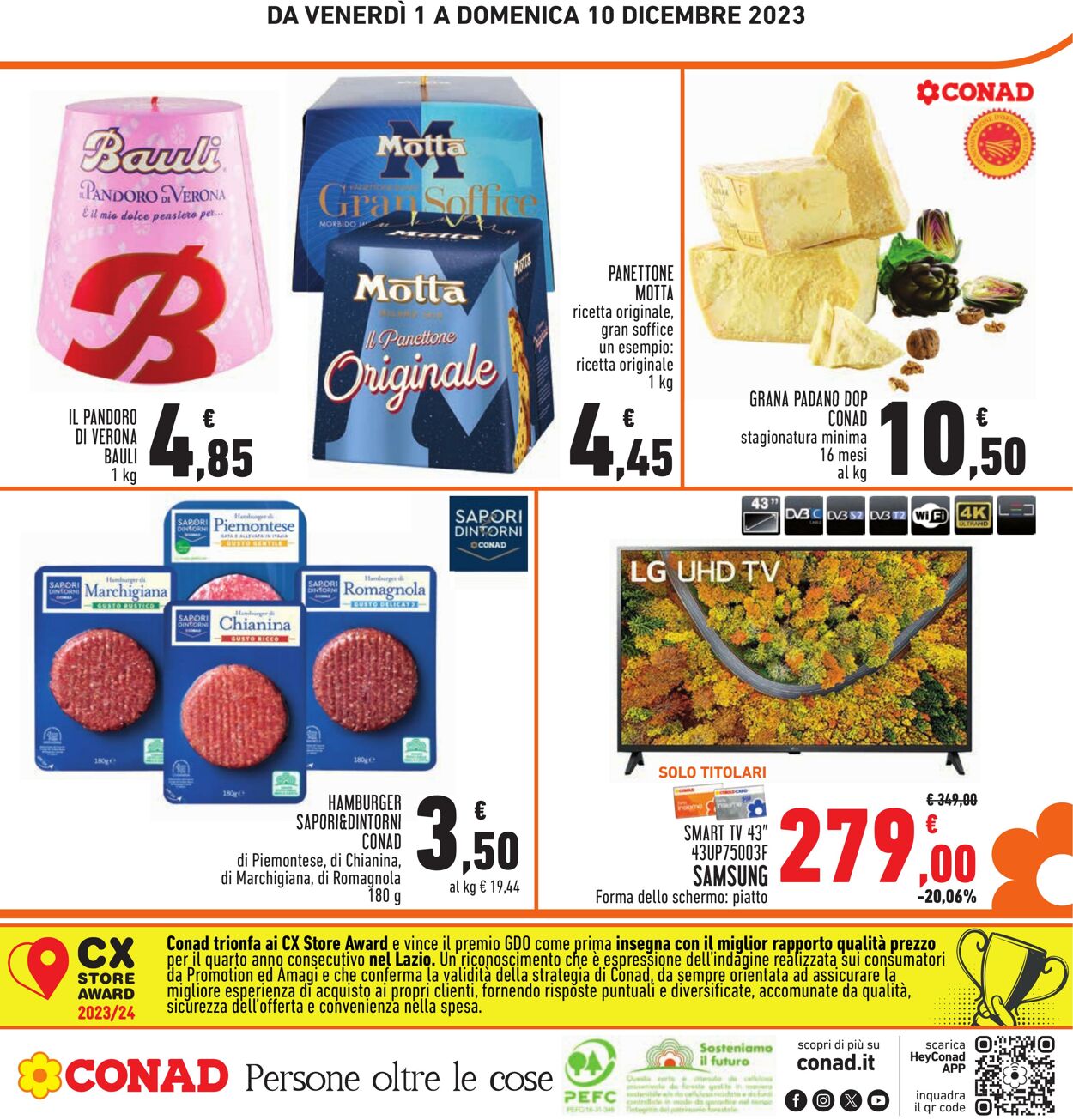 Volantino Conad 01.12.2023 - 10.12.2023