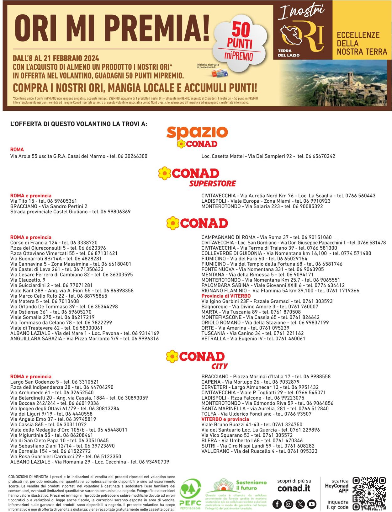 Volantino Conad 08.02.2024 - 21.02.2024