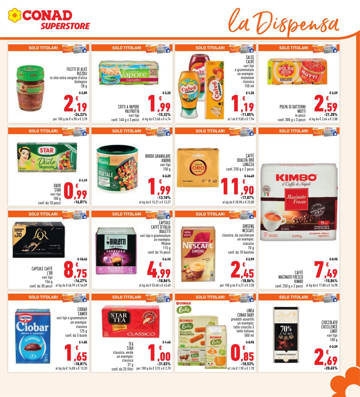 Volantino Conad 21.10.2025 - 21.10.2025