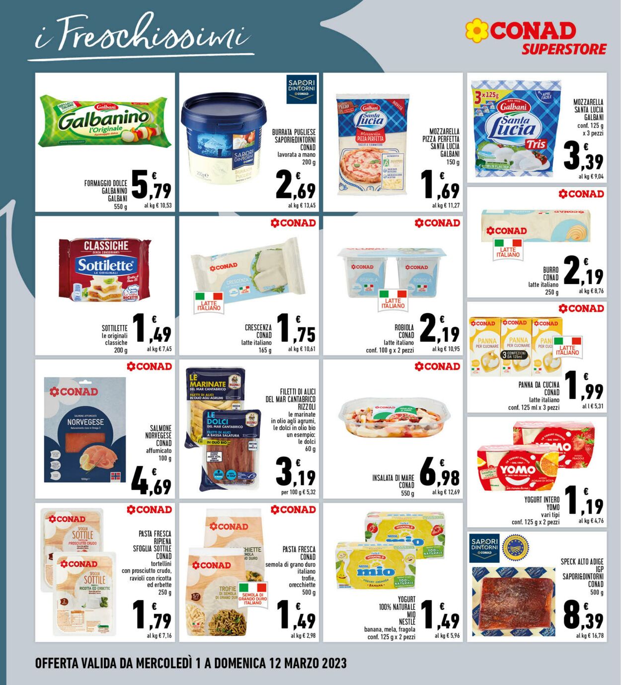 Volantino Conad 01.03.2023 - 12.03.2023