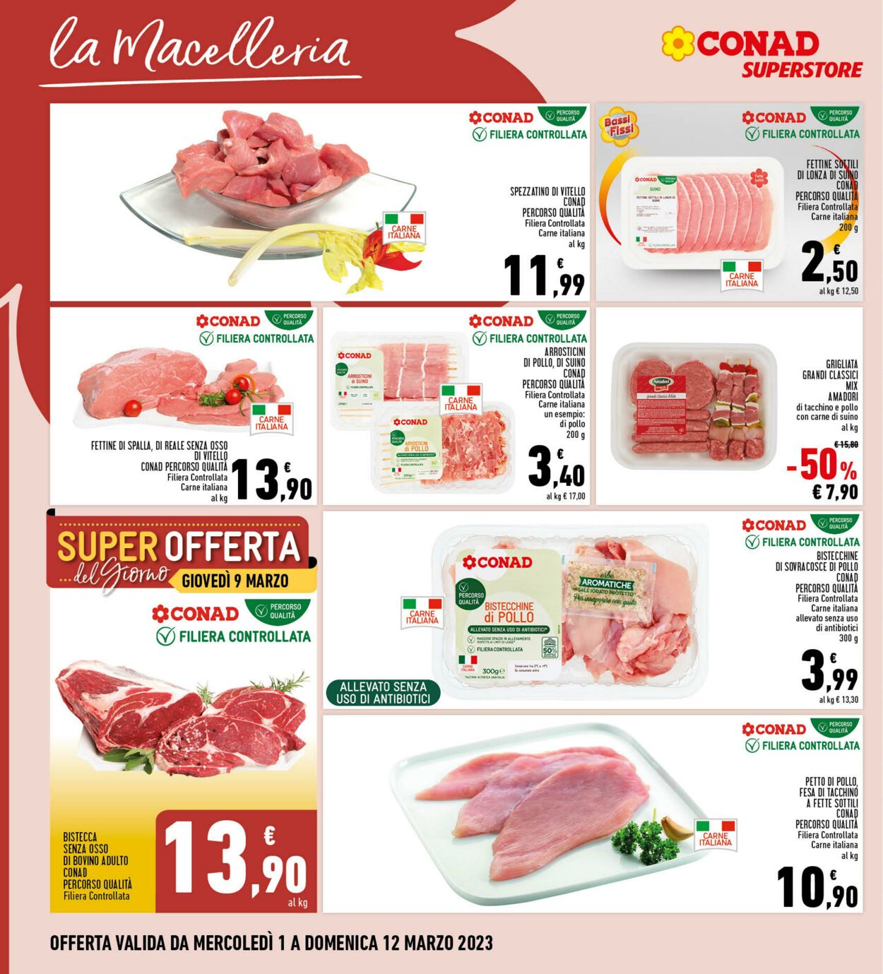 Volantino Conad 01.03.2023 - 12.03.2023