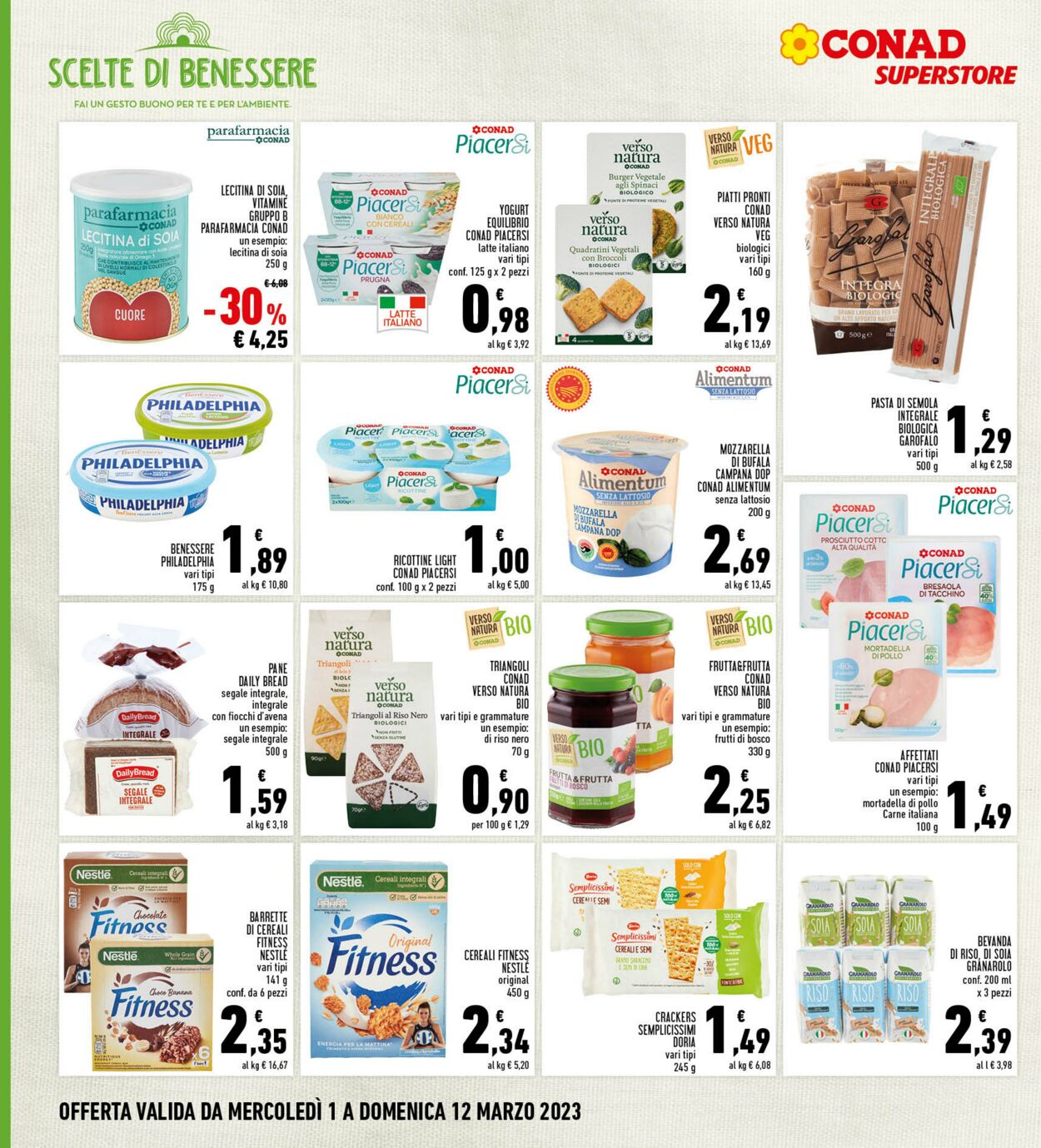 Volantino Conad 01.03.2023 - 12.03.2023