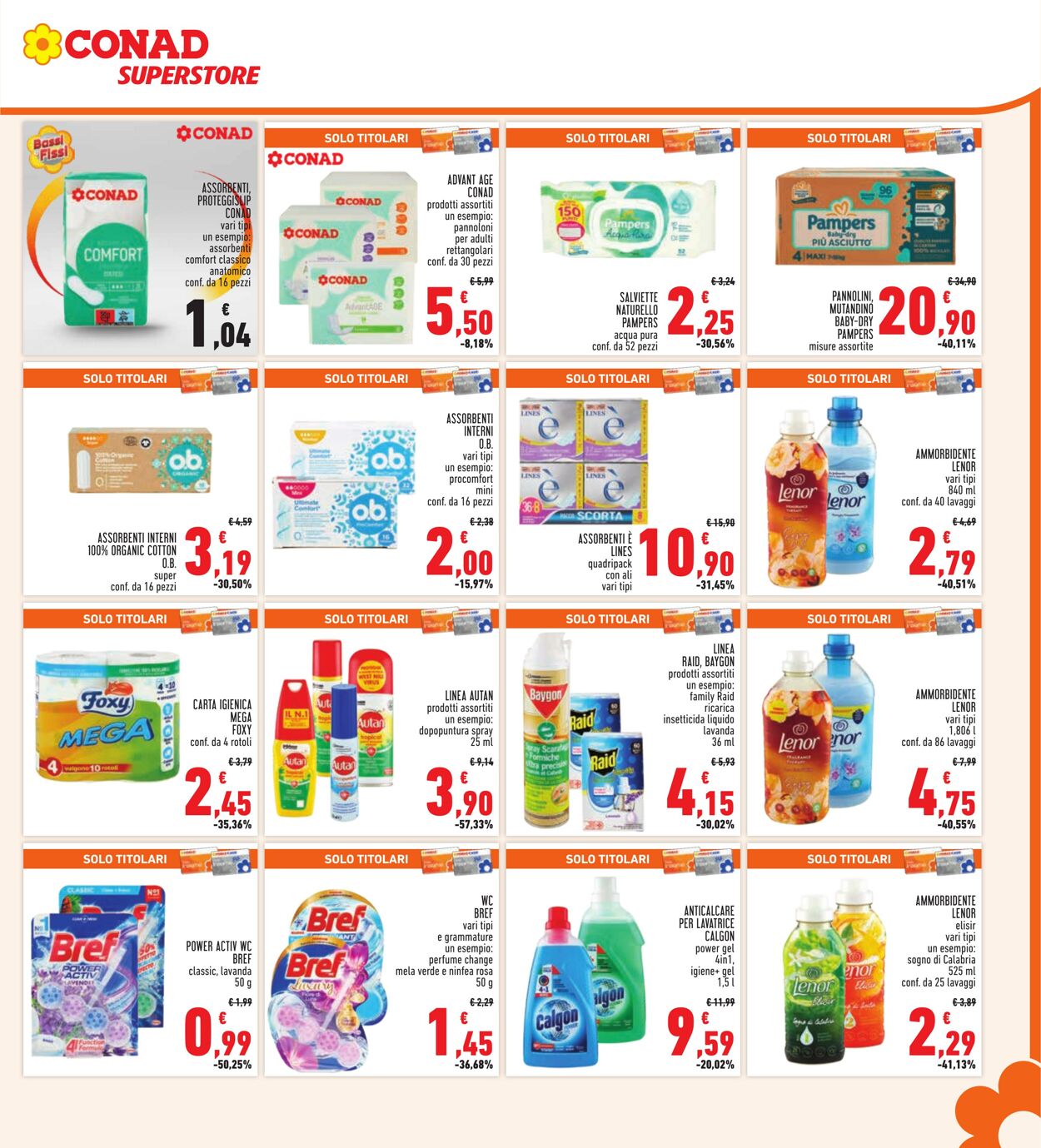 Volantino Conad 02.08.2023 - 13.08.2023