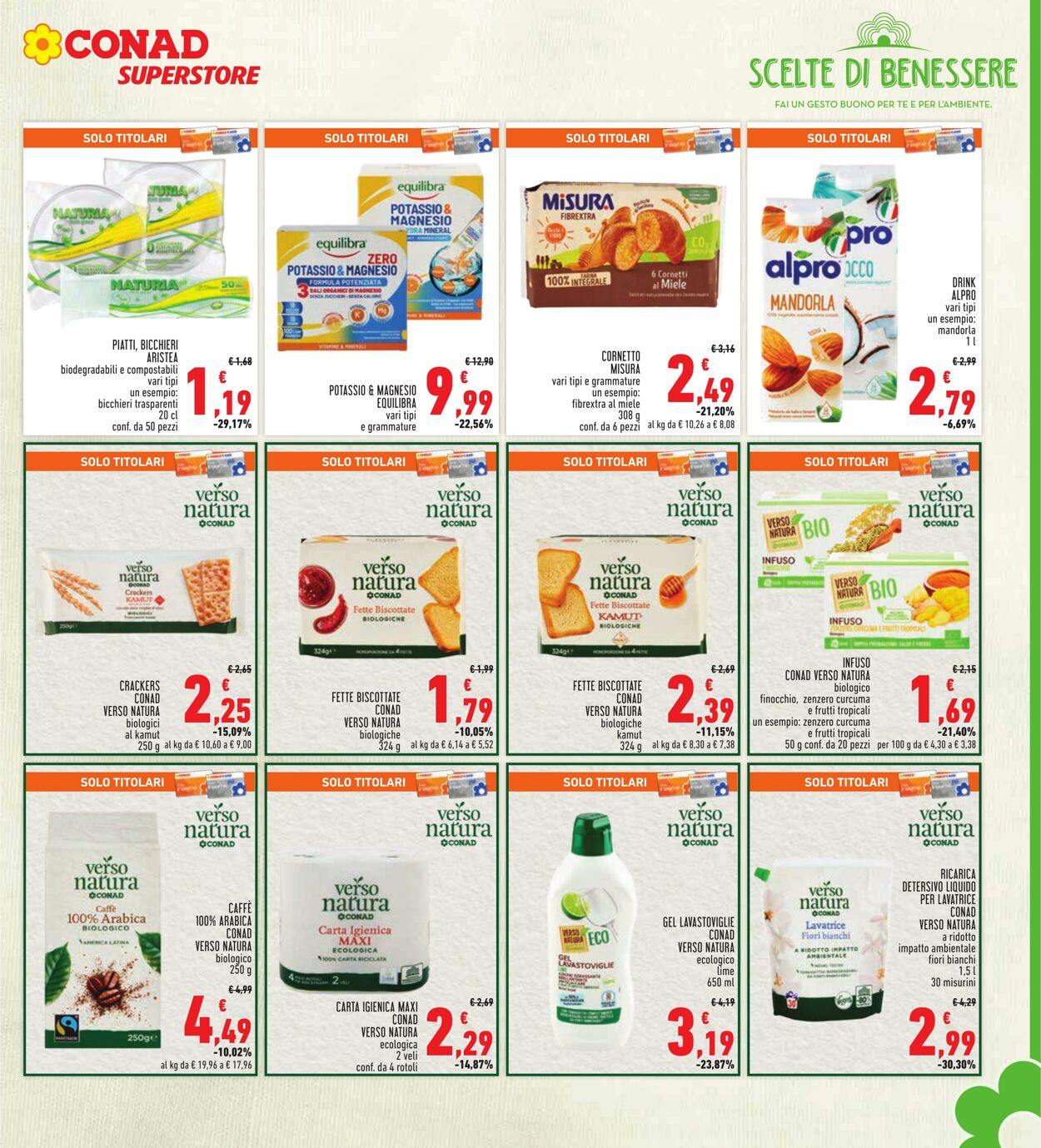 Volantino Conad 02.08.2023 - 13.08.2023