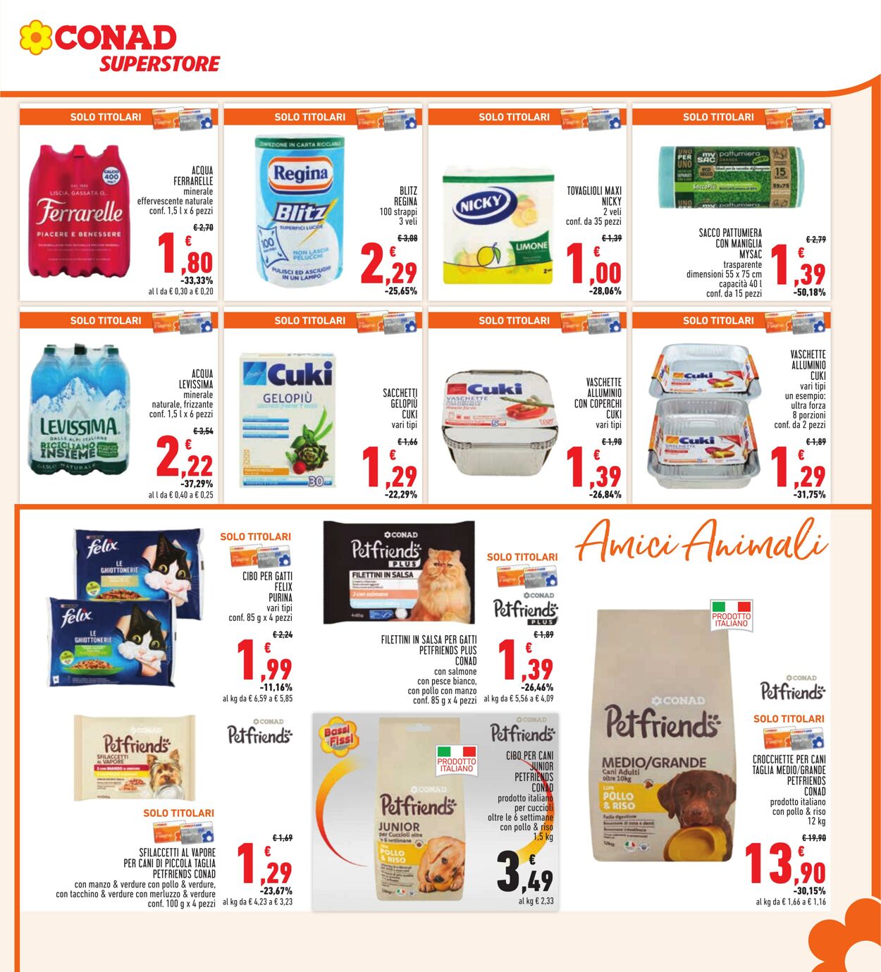 Volantino Conad 02.08.2023 - 13.08.2023