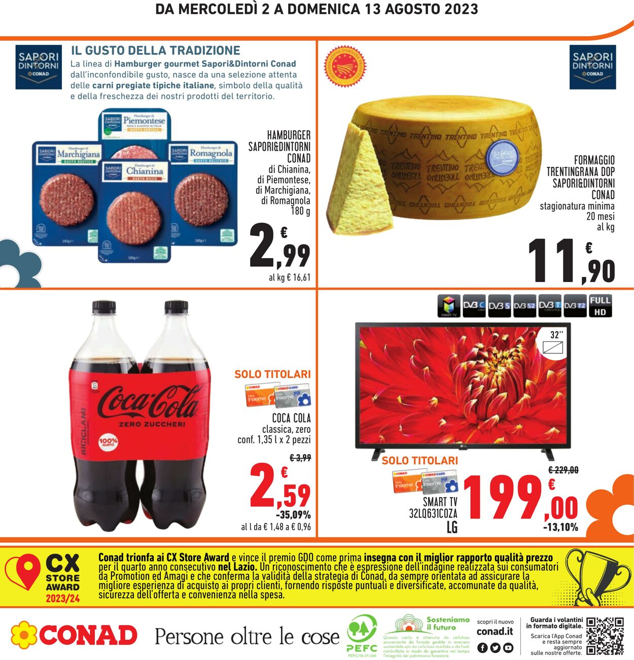 Volantino Conad 02.08.2023 - 13.08.2023