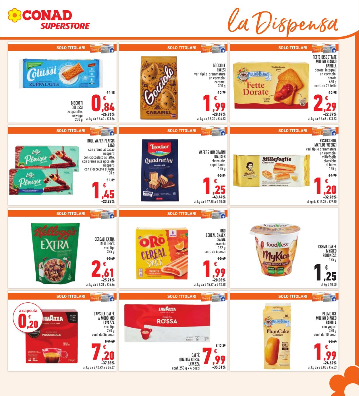 Volantino Conad 02.08.2023 - 13.08.2023