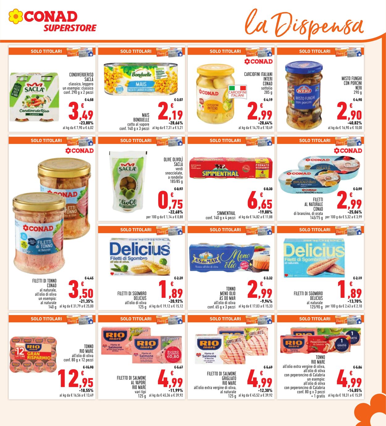 Volantino Conad 02.08.2023 - 13.08.2023