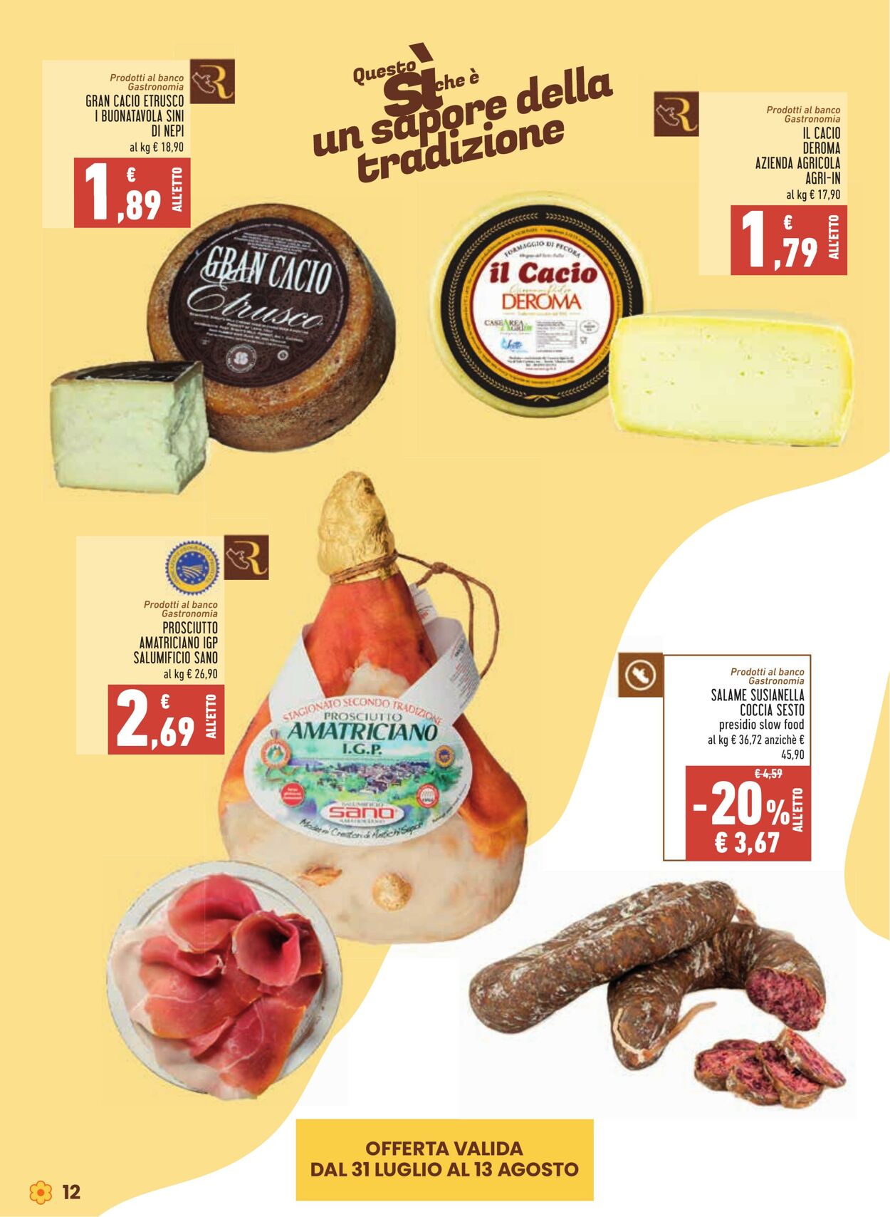 Volantino Conad 04.08.2025 - 04.08.2025
