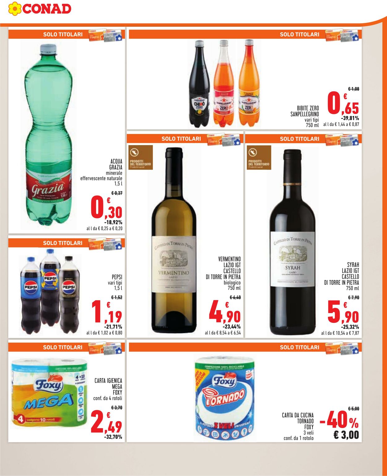 Volantino Conad 06.08.2025 - 06.08.2025