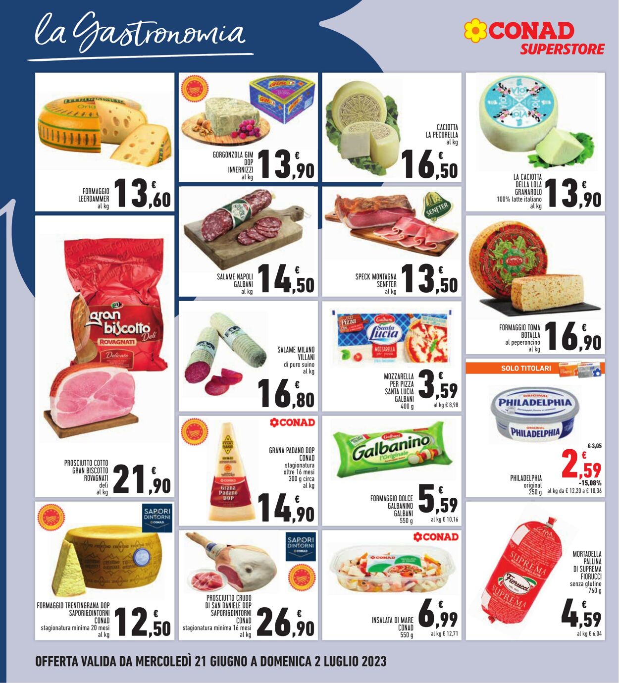 Volantino Conad 21.06.2023 - 02.07.2023