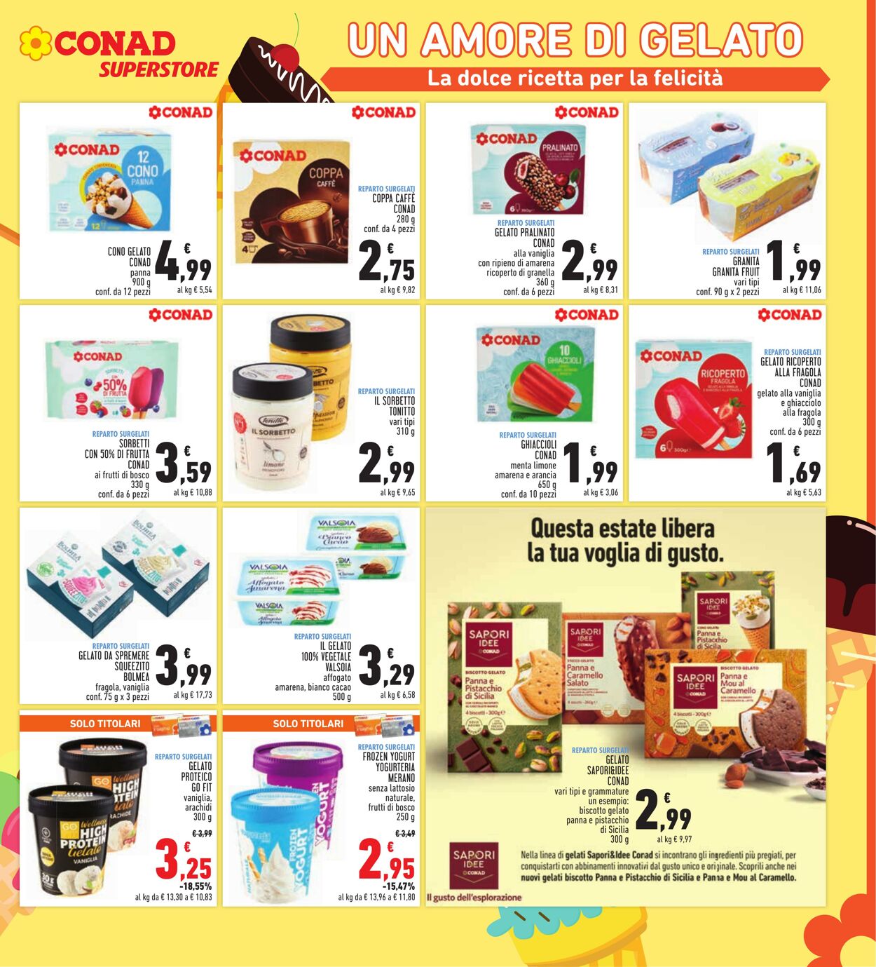 Volantino Conad 21.06.2023 - 02.07.2023