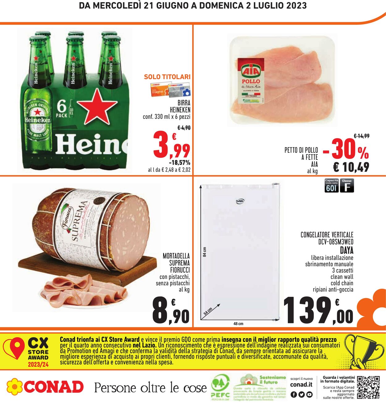 Volantino Conad 21.06.2023 - 02.07.2023