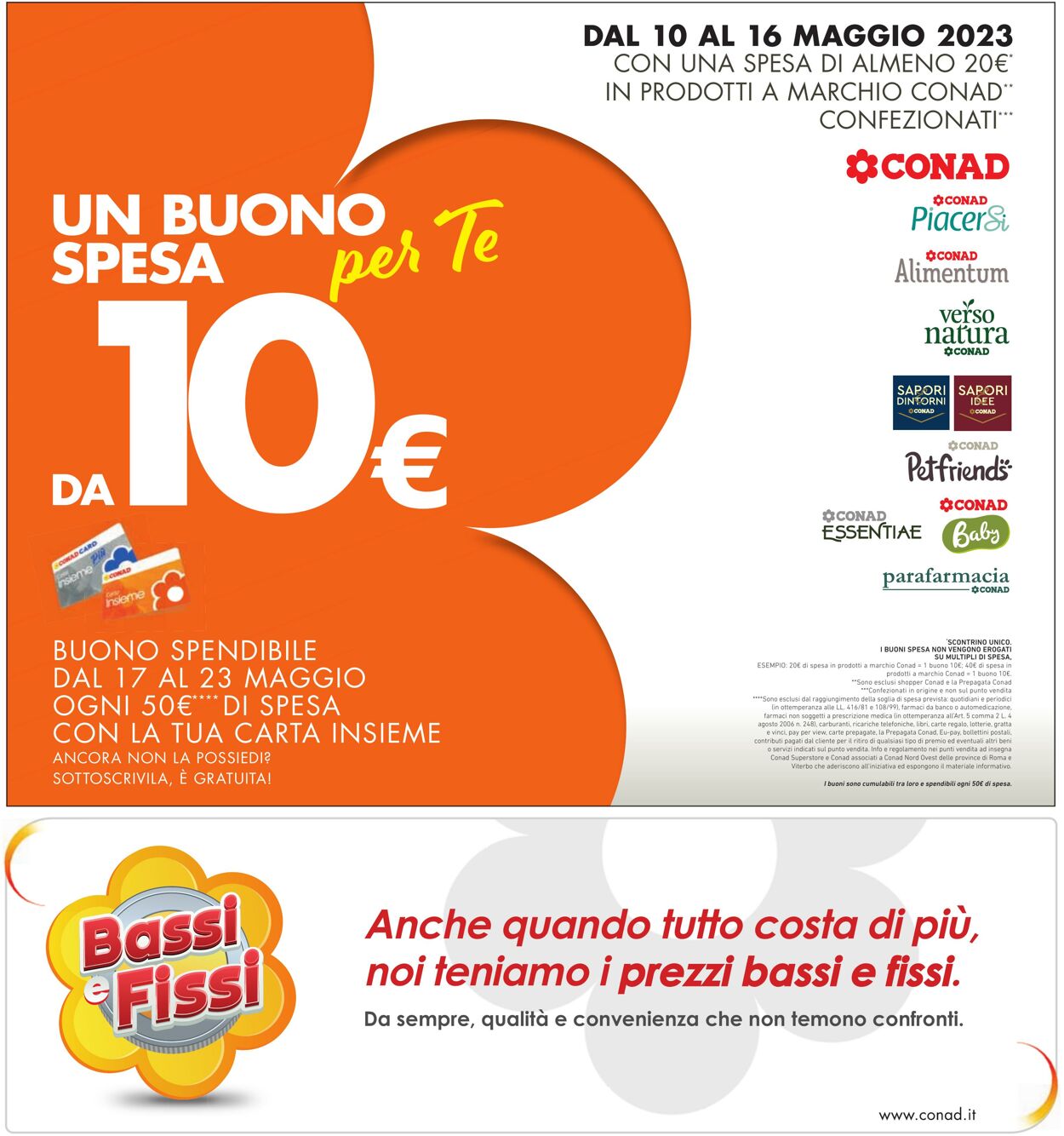 Volantino Conad 10.05.2023 - 21.05.2023